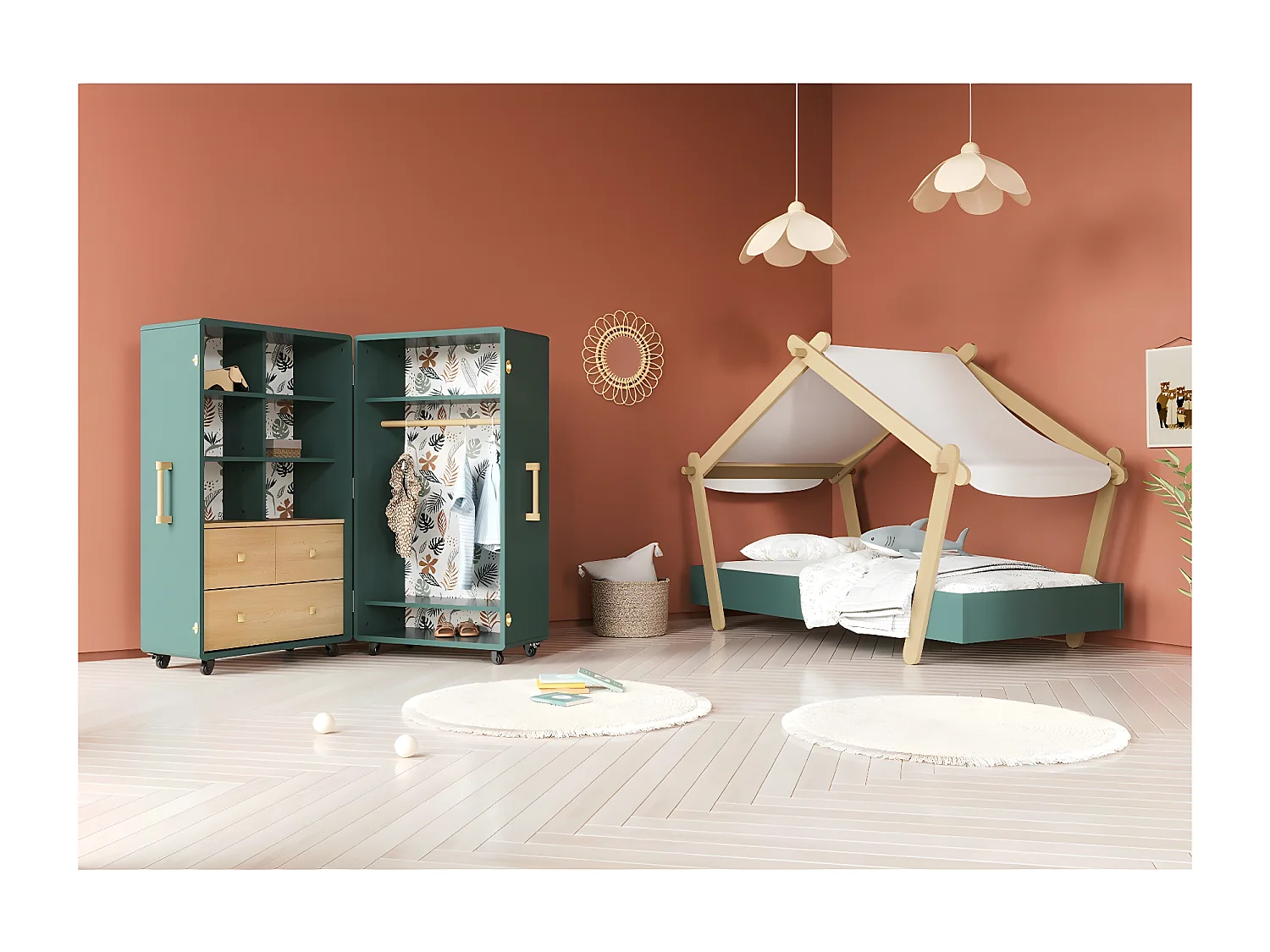 Malle dressing L65 cm - MINI ME