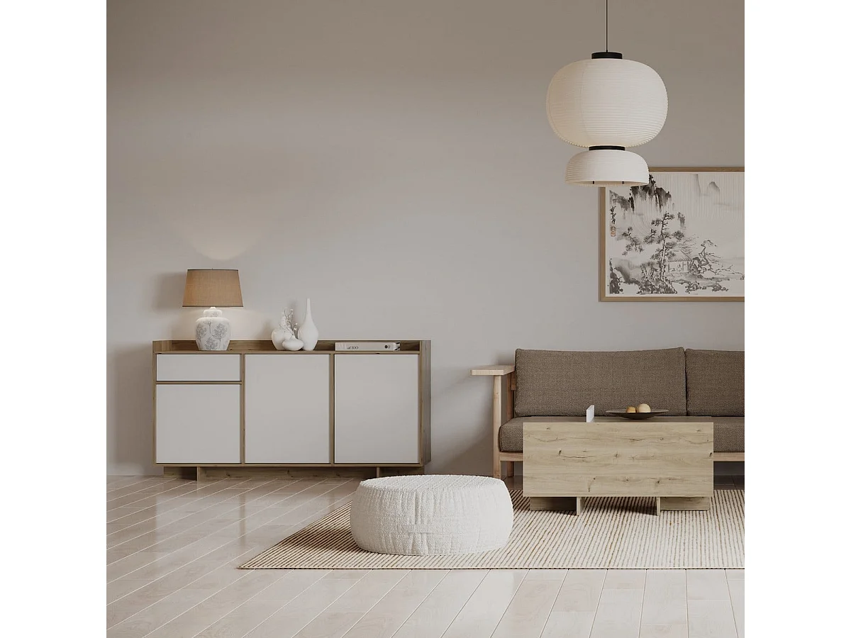 Buffet 3 porte e 1 cassetto L157,4 cm - LEAD