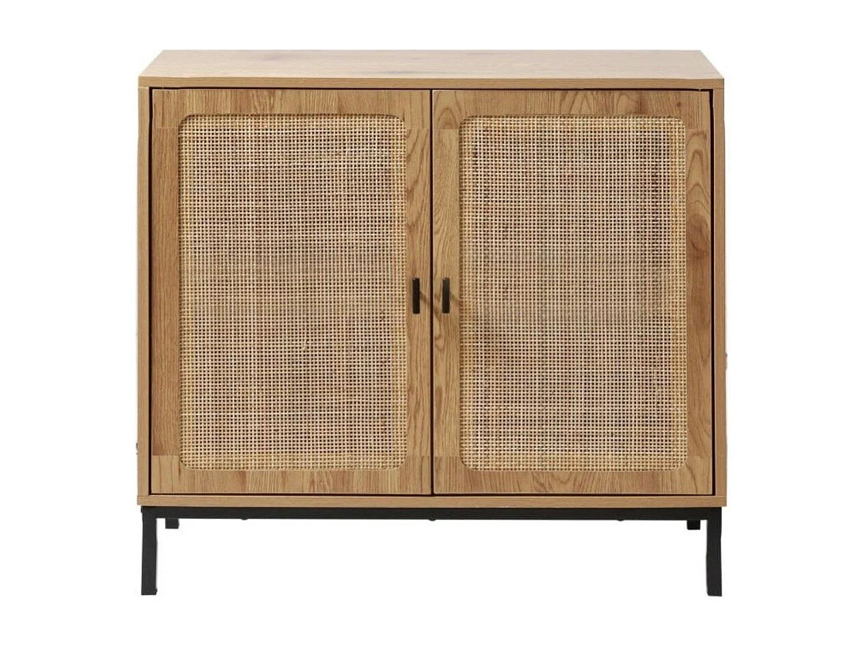 Buffet 2 Portes en Rotin Naturel L80 cm - JAYA
