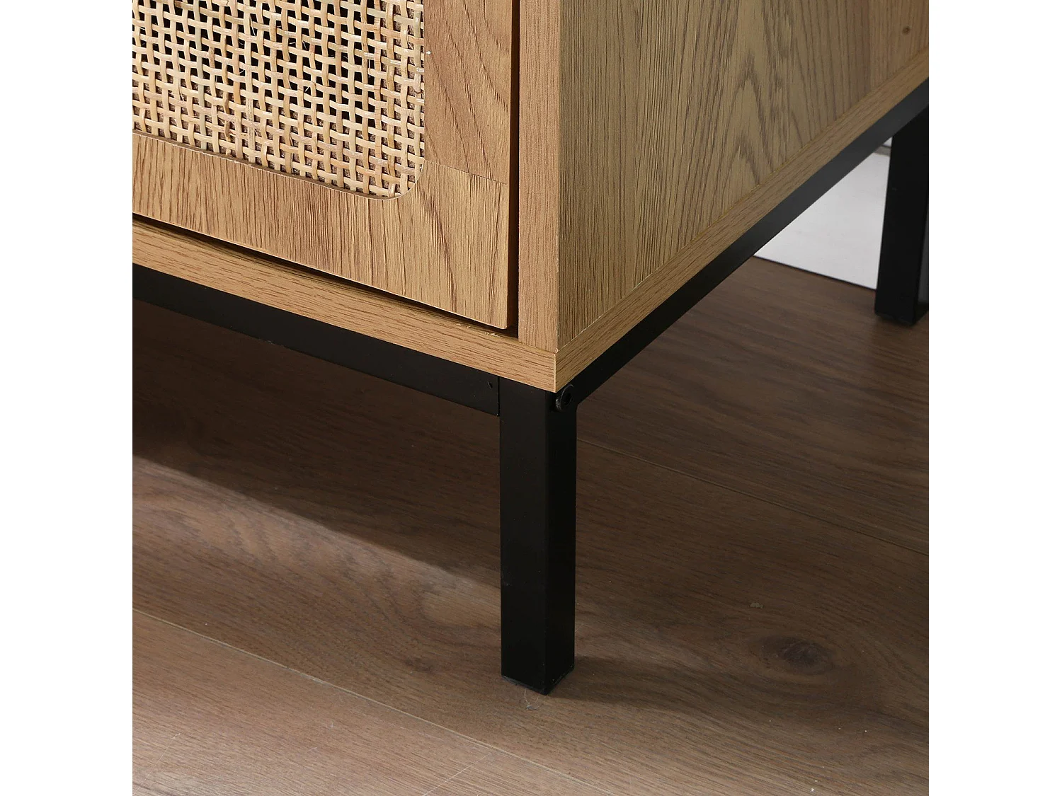 Buffet 2 Portes en Rotin Naturel L80 cm - JAYA