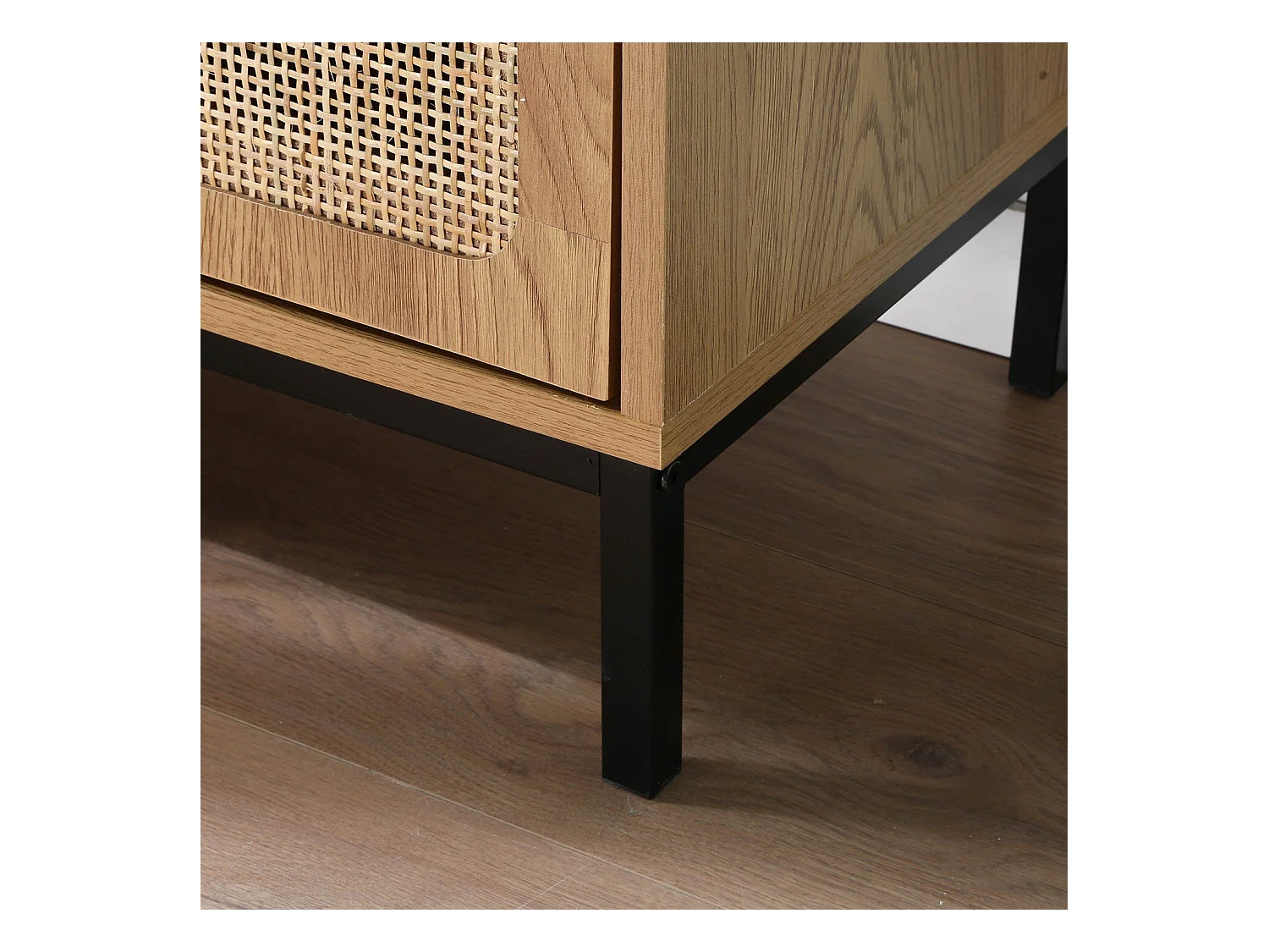 Buffet 2 Portes en Rotin Naturel L80 cm - JAYA