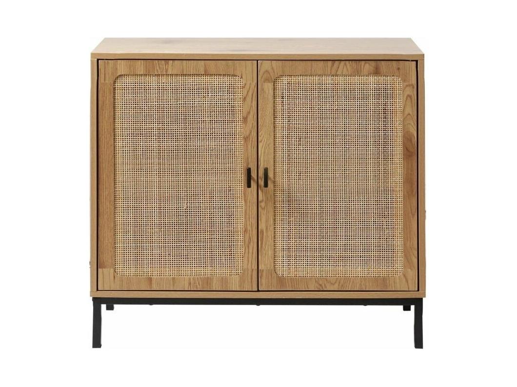 Buffet 2 Portes en Rotin Naturel L80 cm - JAYA