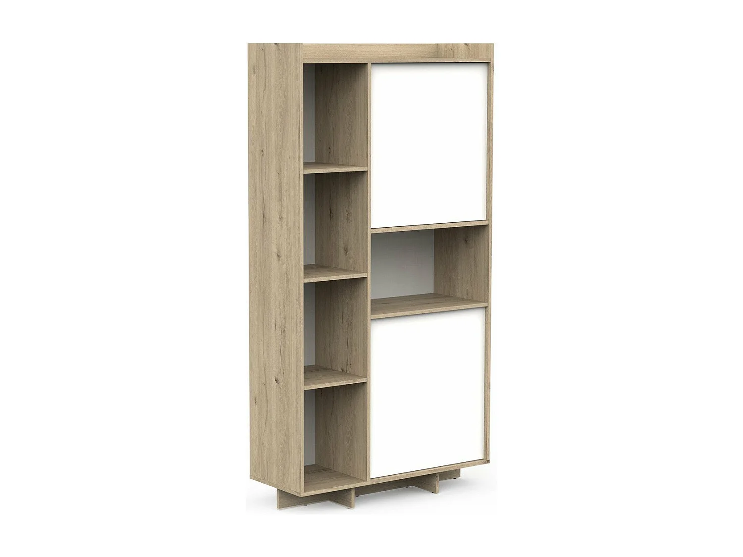 Buffet alto 2 ante e 1 nicchia H181,6 cm - LEAD