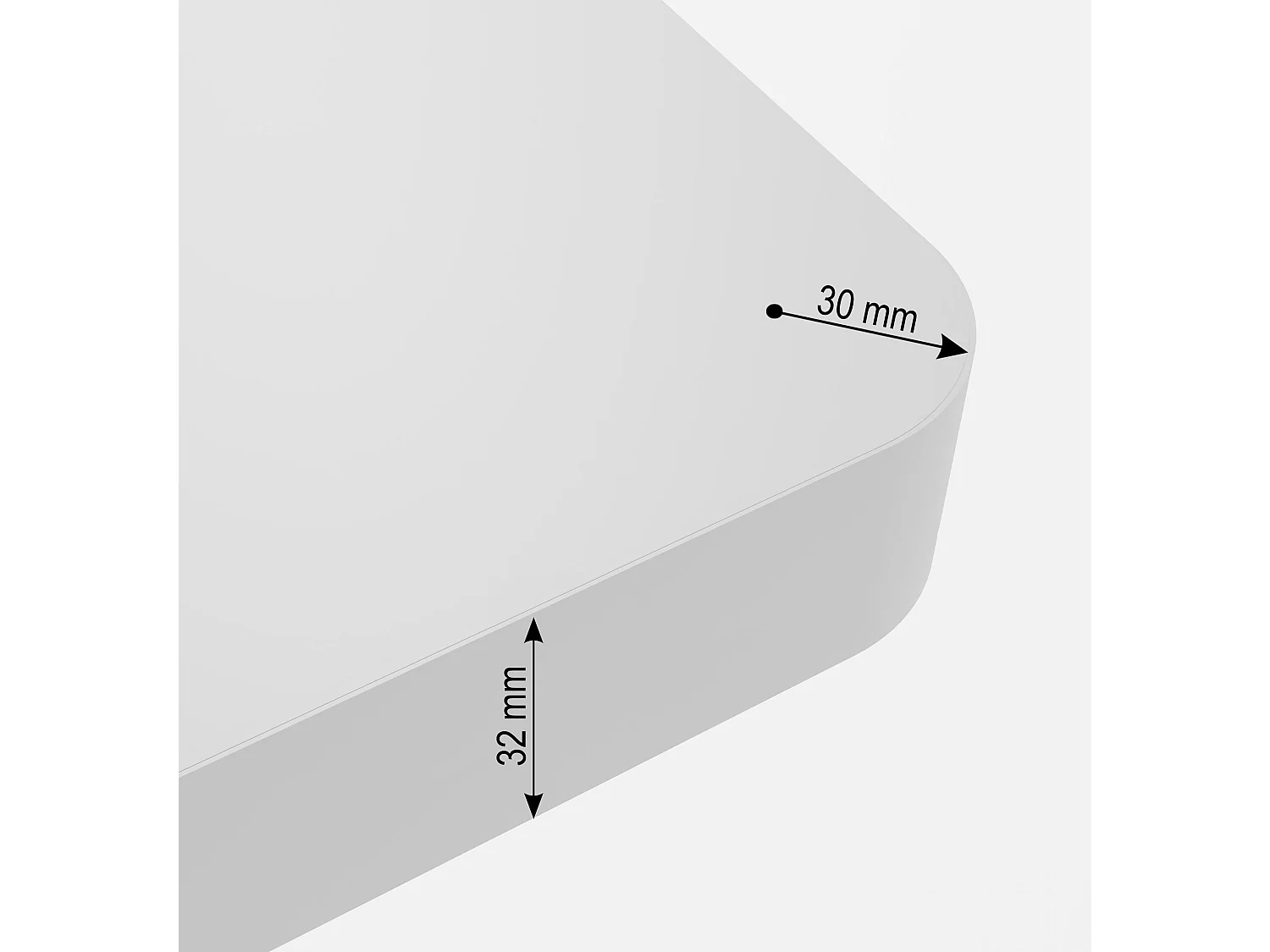 Bureau électrique 140 cm Ergo Bois et Blanc