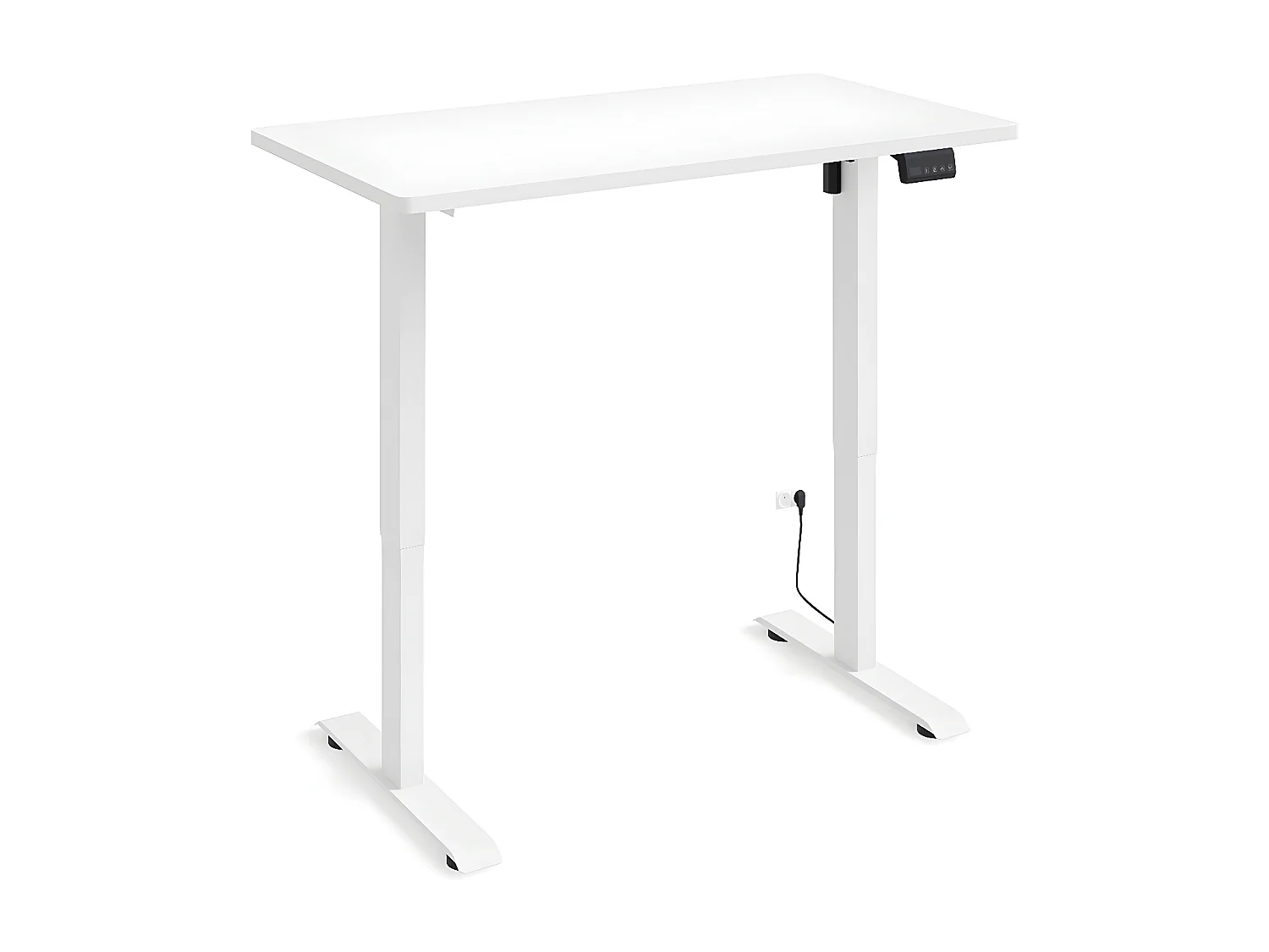 Bureau électrique 120 cm Ergo Blanc