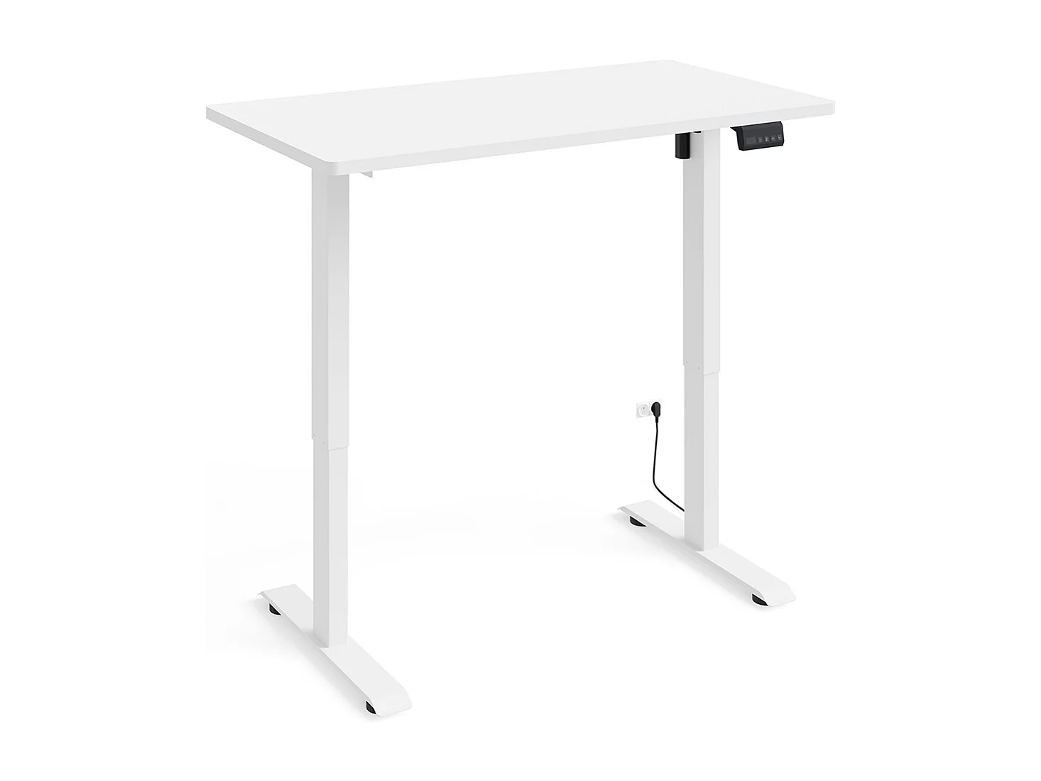 Elektrisk skrivebord 120 cm Ergo Hvid