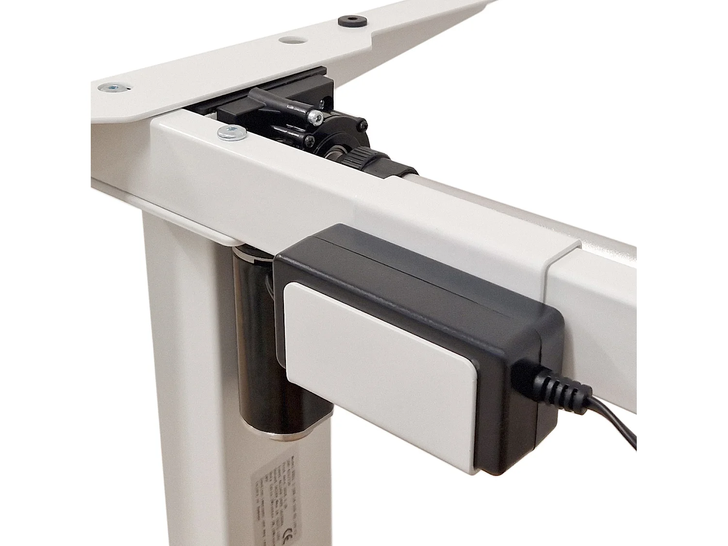 Elektrisch bureau 120 cm Ergo Wit