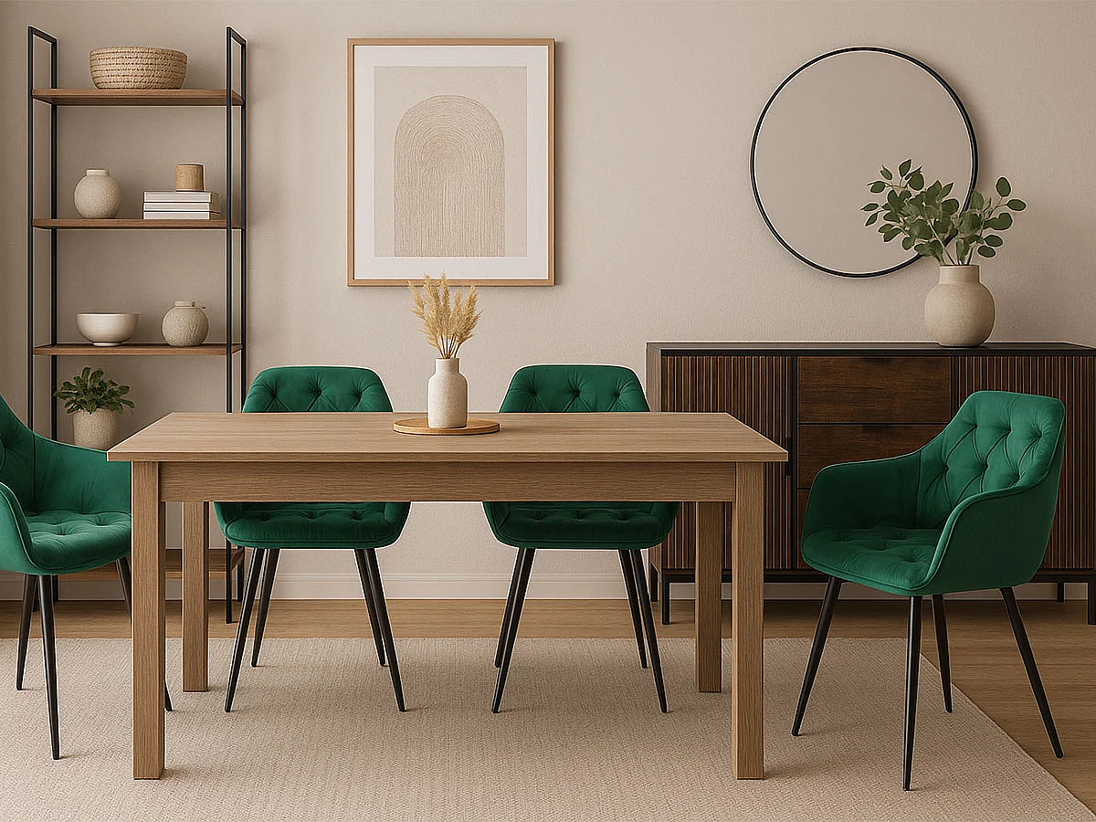 Conjunto 2 Cadeirões Rest em Veludo (Verde)