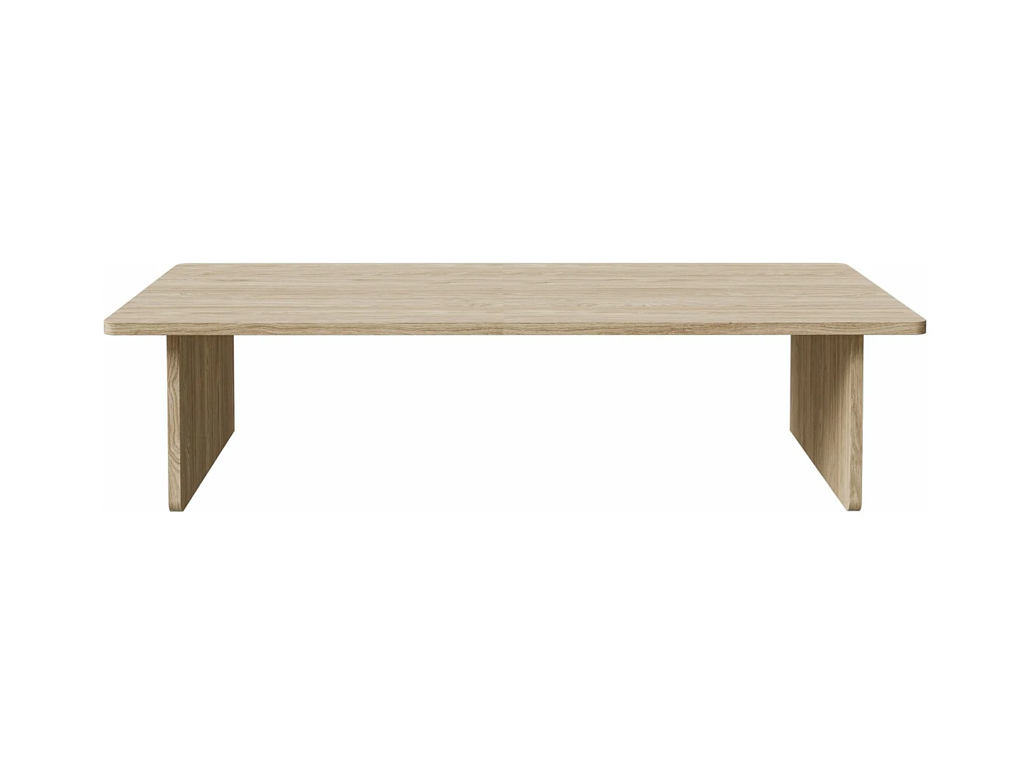 Couchtisch 2er-Set - 140x90 / 90x55 cm - Holzoptik Eiche - USALO
