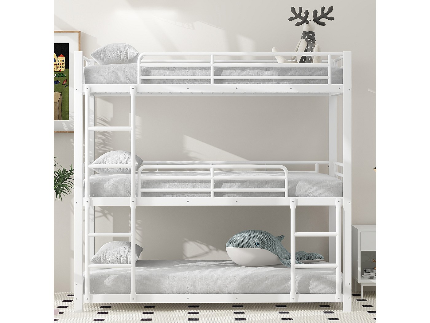 Luna Hendrick Houten Bedframe, 90x190 cm, Natuurlijke Kleur | België