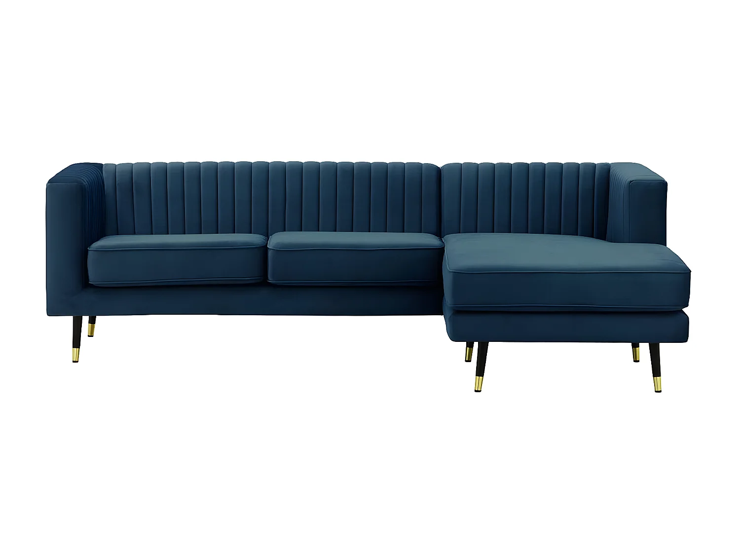 Slender - Grand canapé d'angle droit - Velluto 11