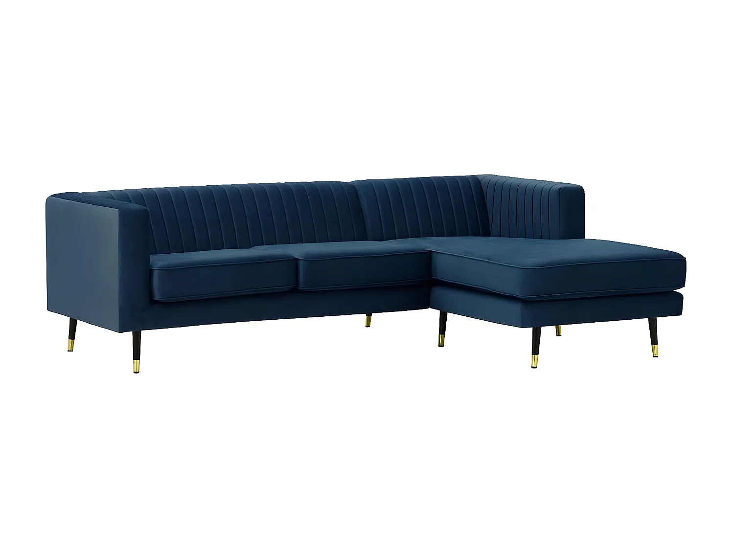 Slender - Grand canapé d'angle droit - Velluto 11
