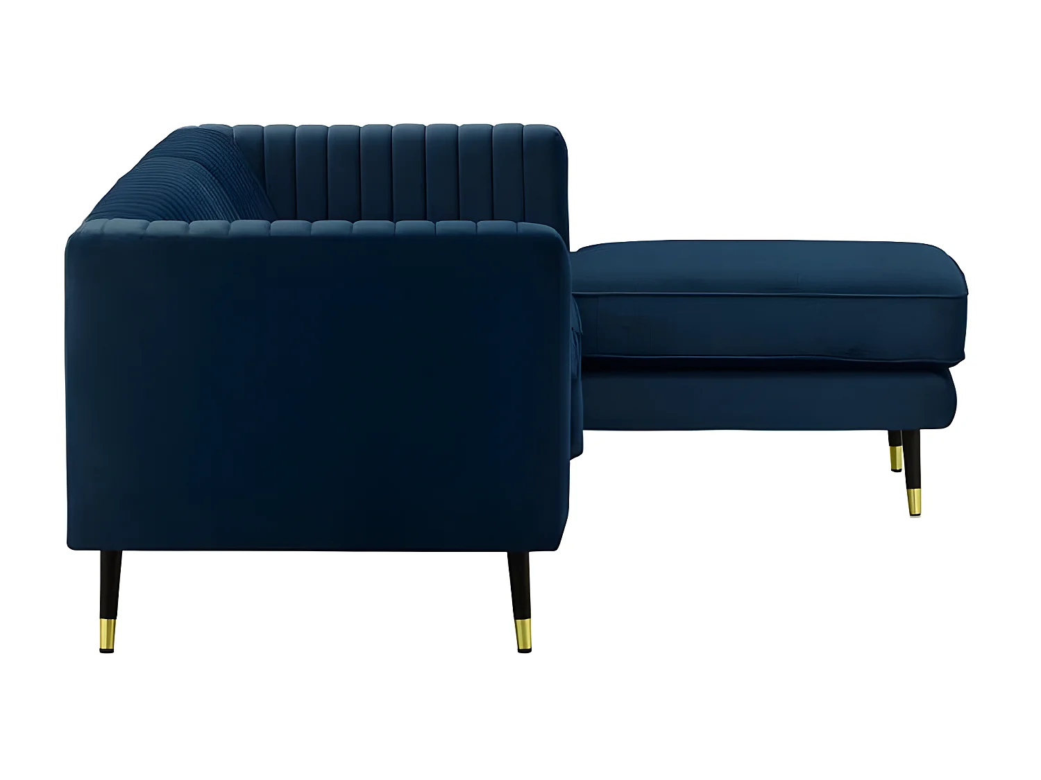 Slender - Grand canapé d'angle droit - Velluto 11