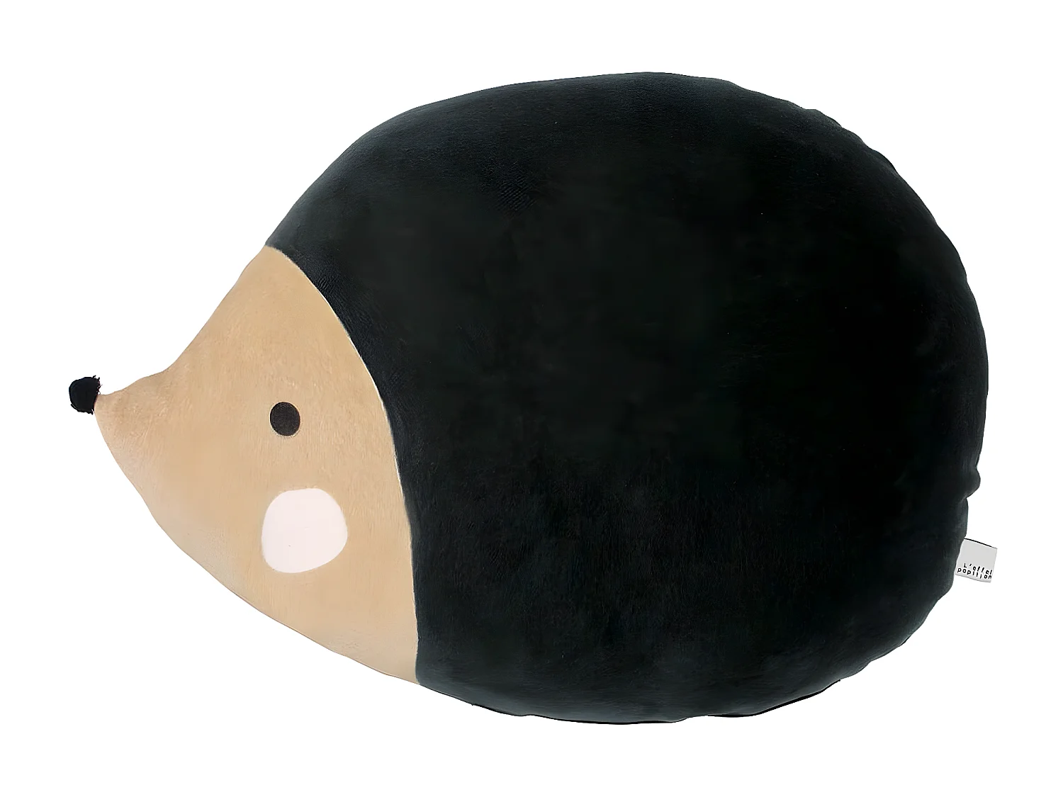 GEDEON - Coussin Déhoussable 30 x 50 cm Coton Velours Forme Herisson