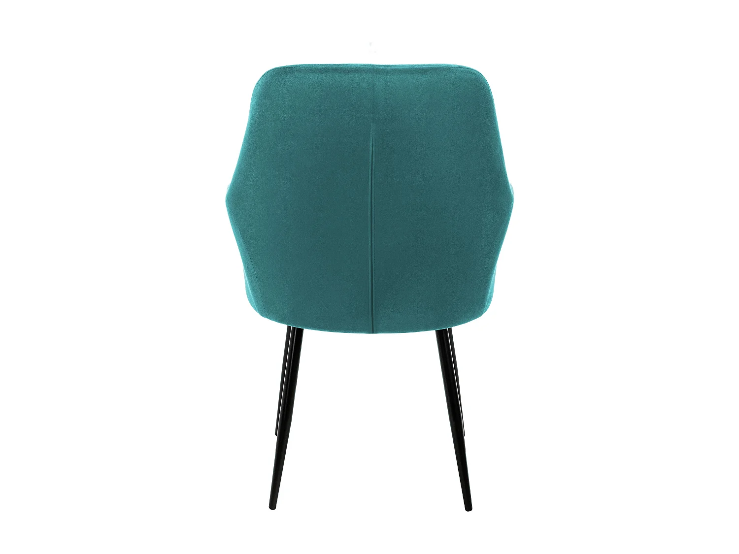 Set di 6 sedie da sala da pranzo poltrone soggiorno imbottite blu petrolio