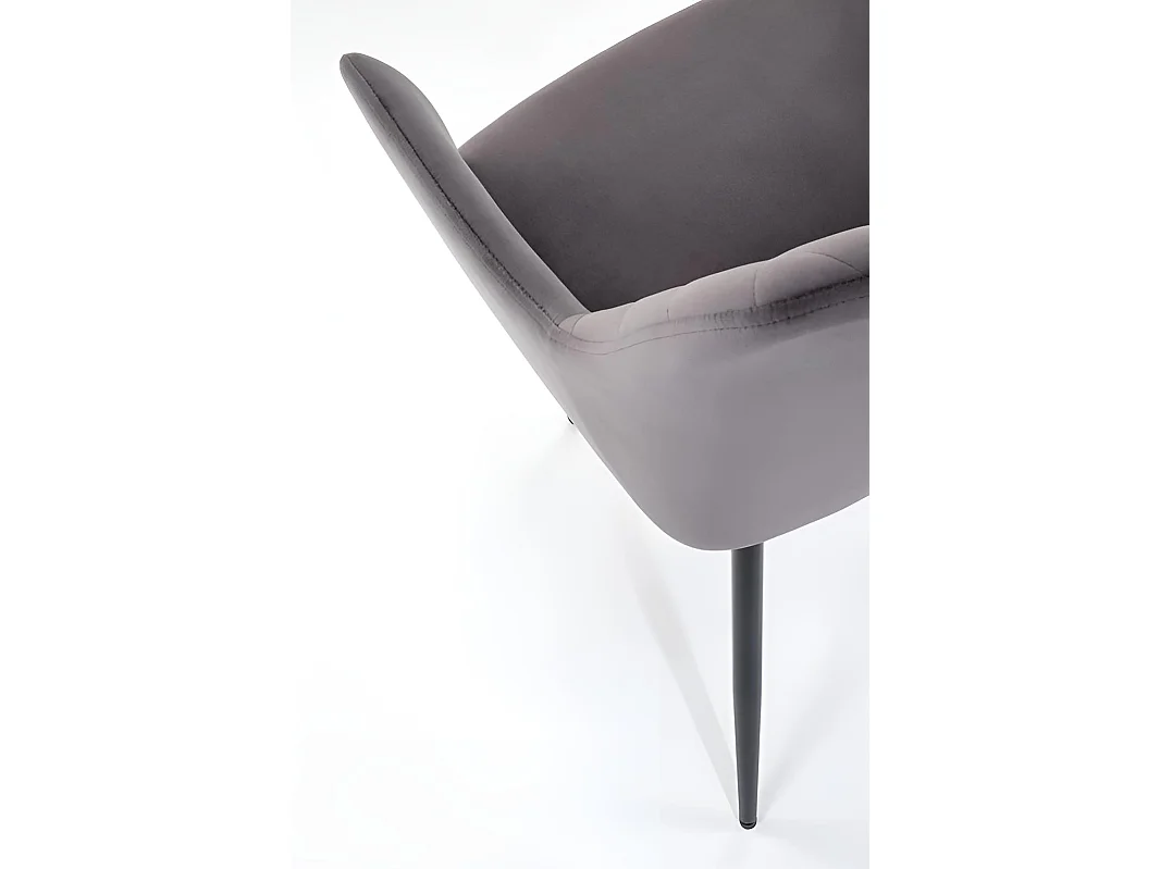 Krzesło tapicerowane K558 VELVET zielone