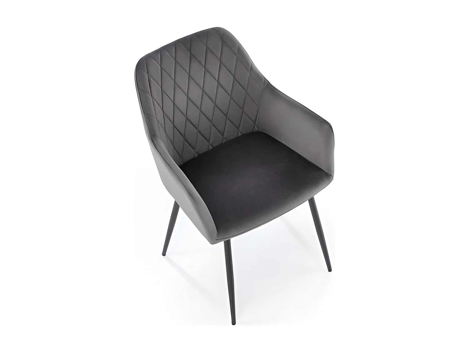 Krzesło tapicerowane K558 VELVET zielone