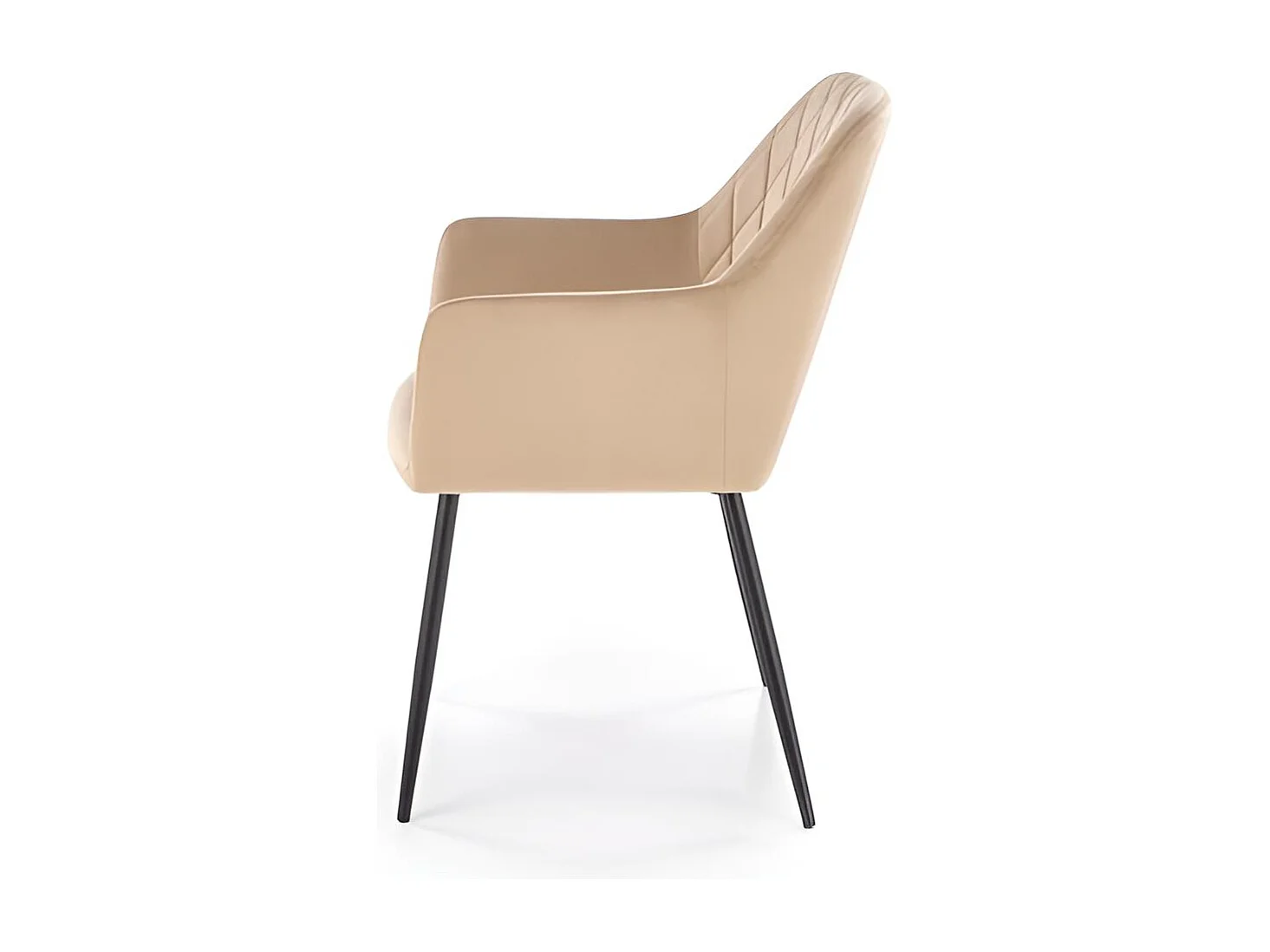 Krzesło tapicerowane K558 VELVET szare