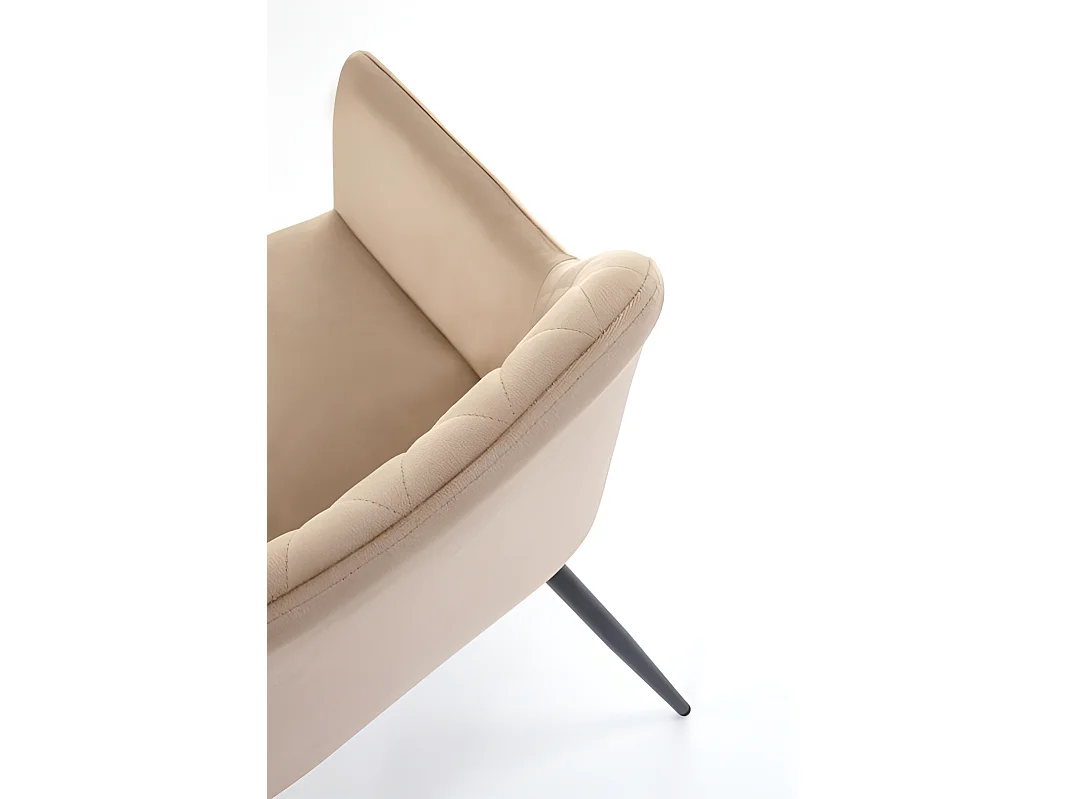 Krzesło tapicerowane K558 VELVET szare