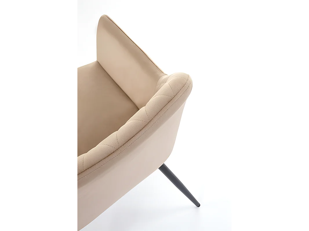 Krzesło tapicerowane K558 VELVET szare