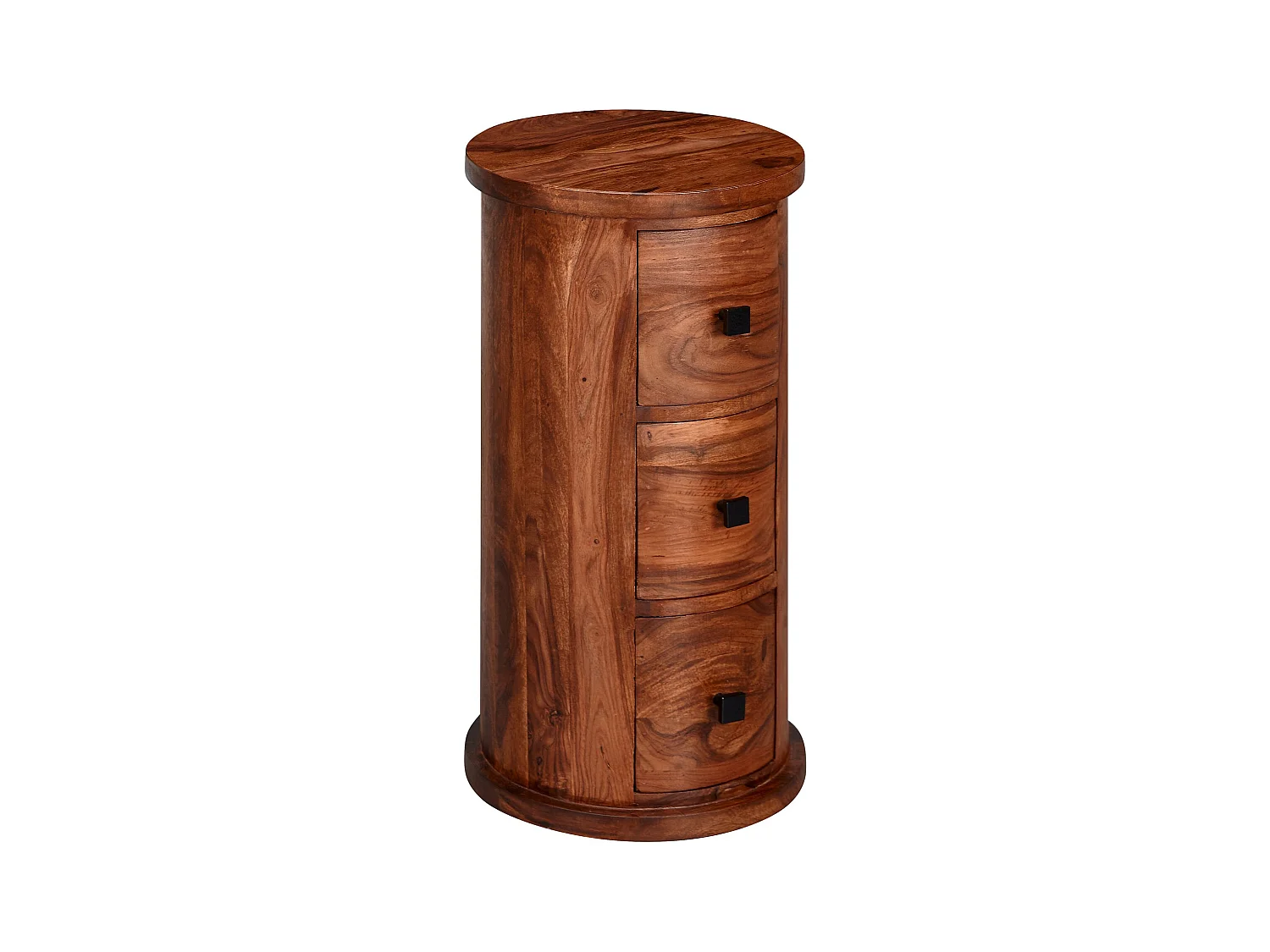 avec tiroirs Buffet Armoire latérale en bois massif Sheesham