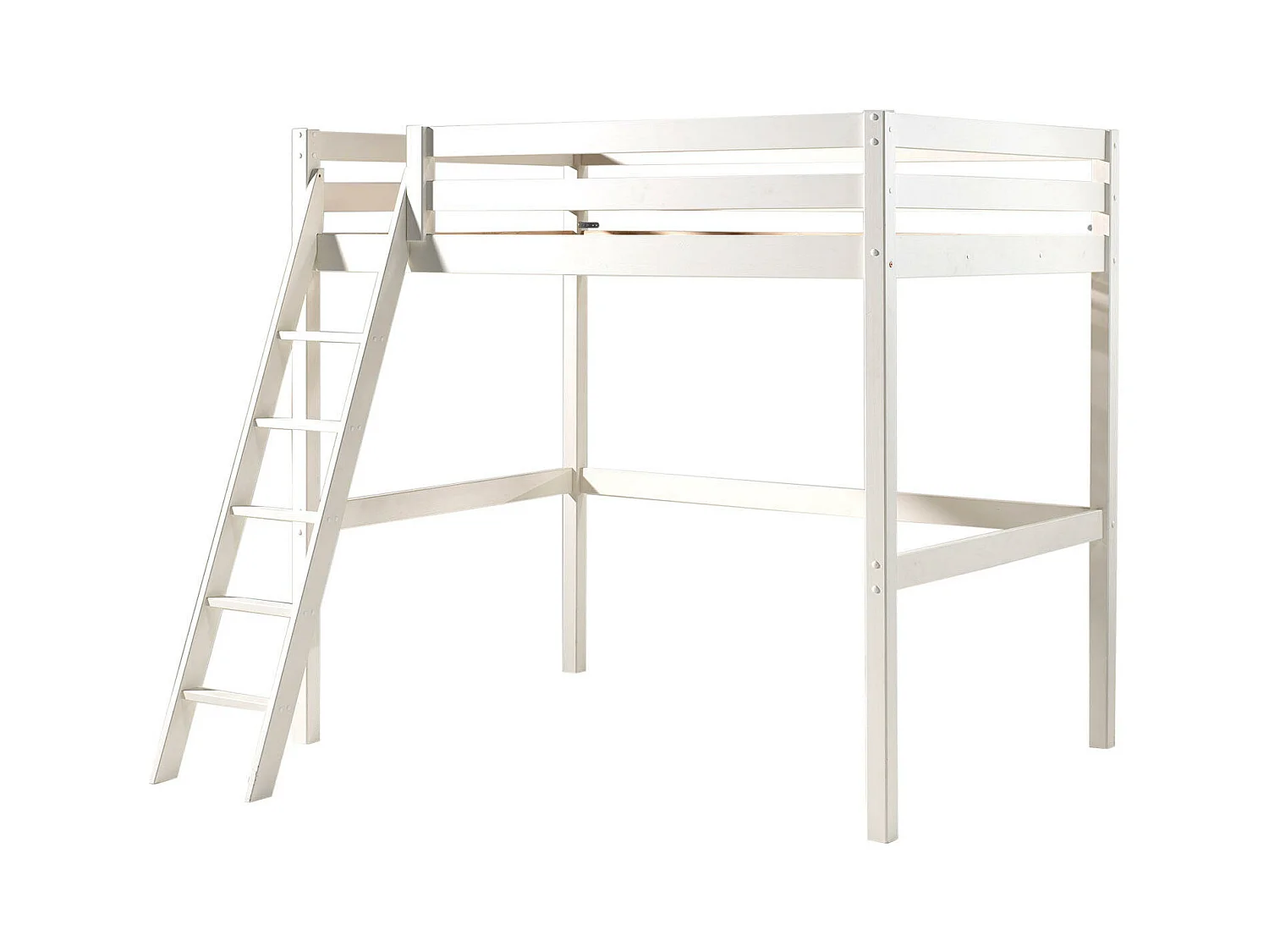 Lit Mezzanine PINO LB009 215x209x190 Blanc