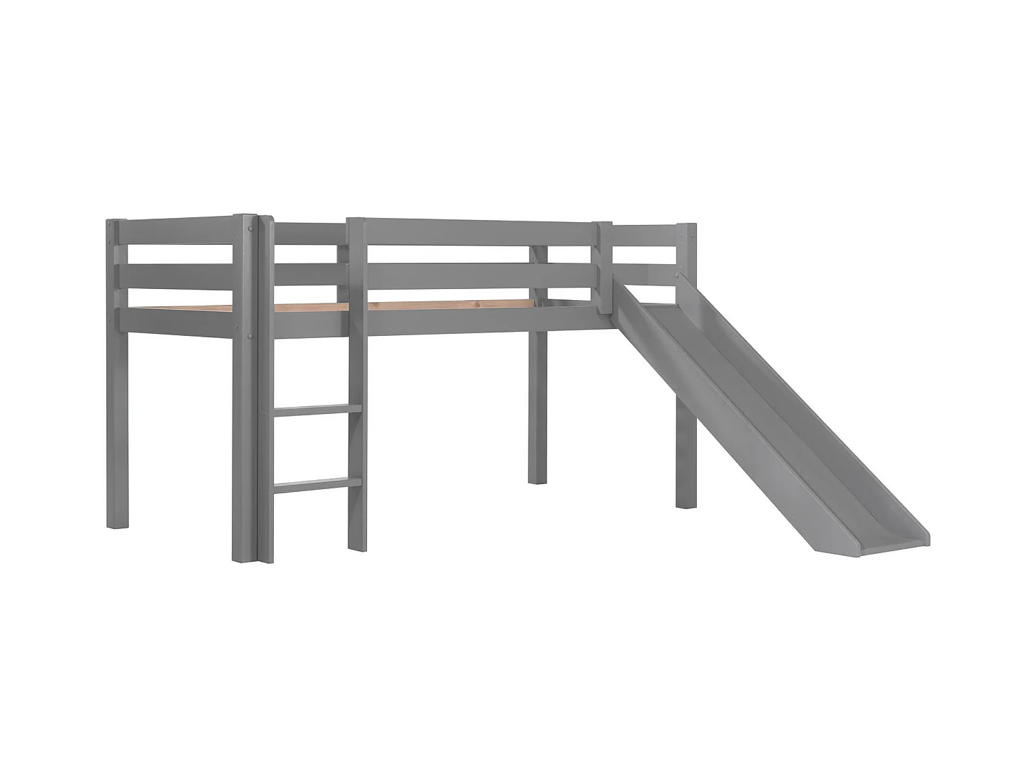 Lit Mezzanine PINO LB005 217x209x114 Gris