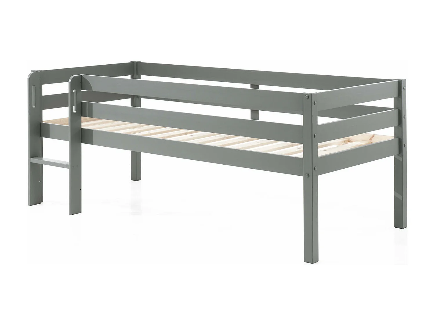 Letto A Soppalco PINO LB005 105x208x83 Grigio