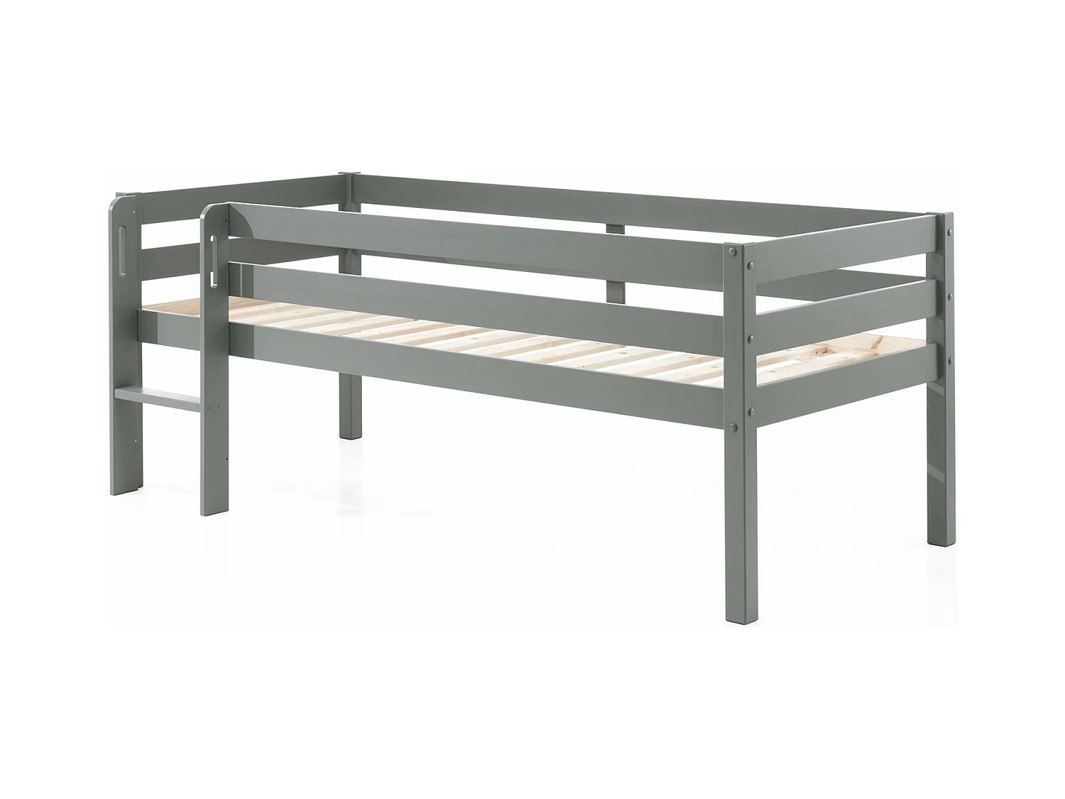 Lit Mezzanine PINO LB005 105x208x83 Gris