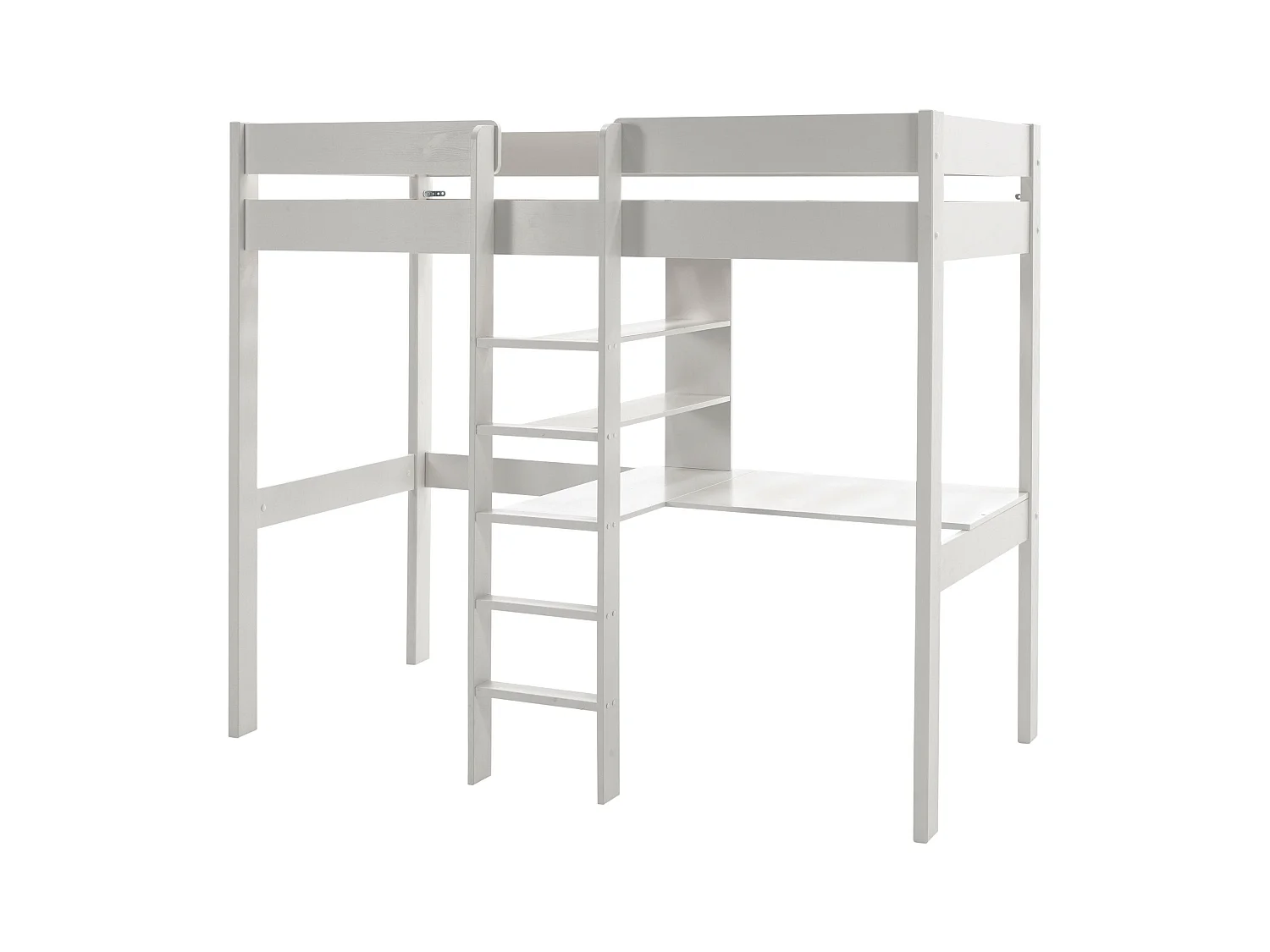 Lit Mezzanine PINO LB005 105x208x174 Blanc