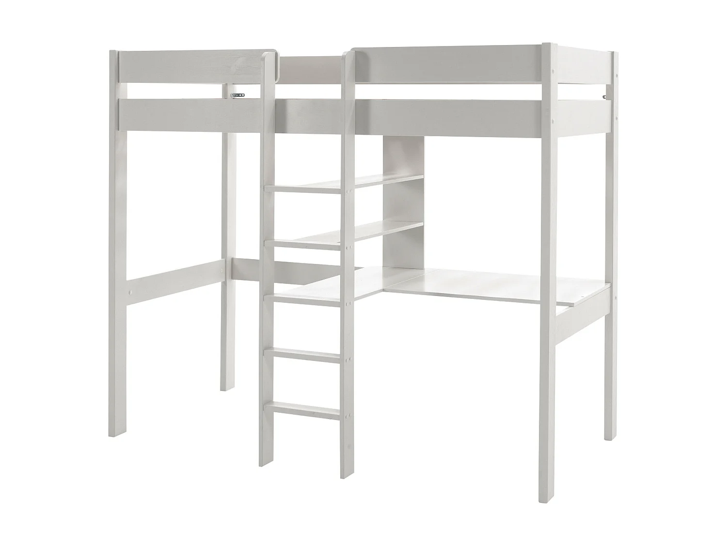 Lit Mezzanine PINO LB005 105x208x174 Blanc