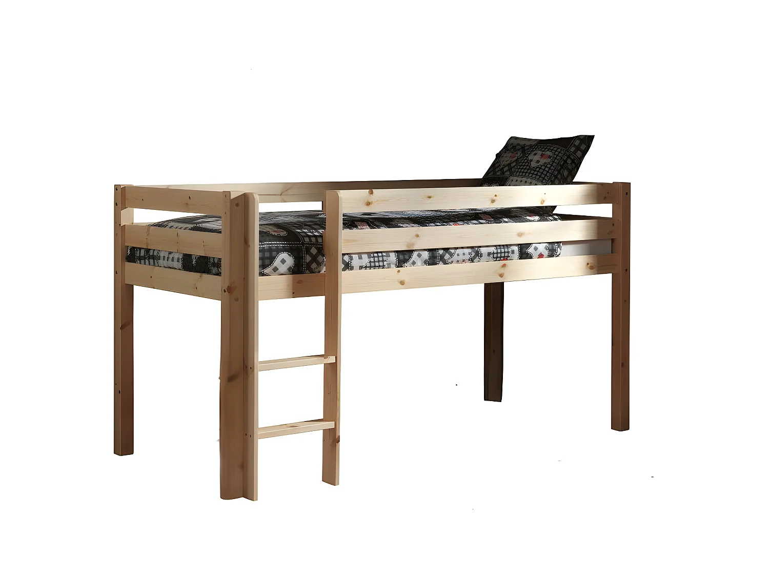 Lit Mezzanine PINO LB005 105x210x114 Clair naturel