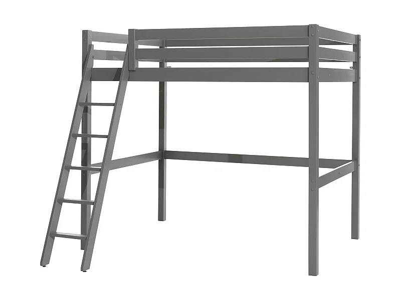 Lit Mezzanine PINO LB009 215x209x190 Gris