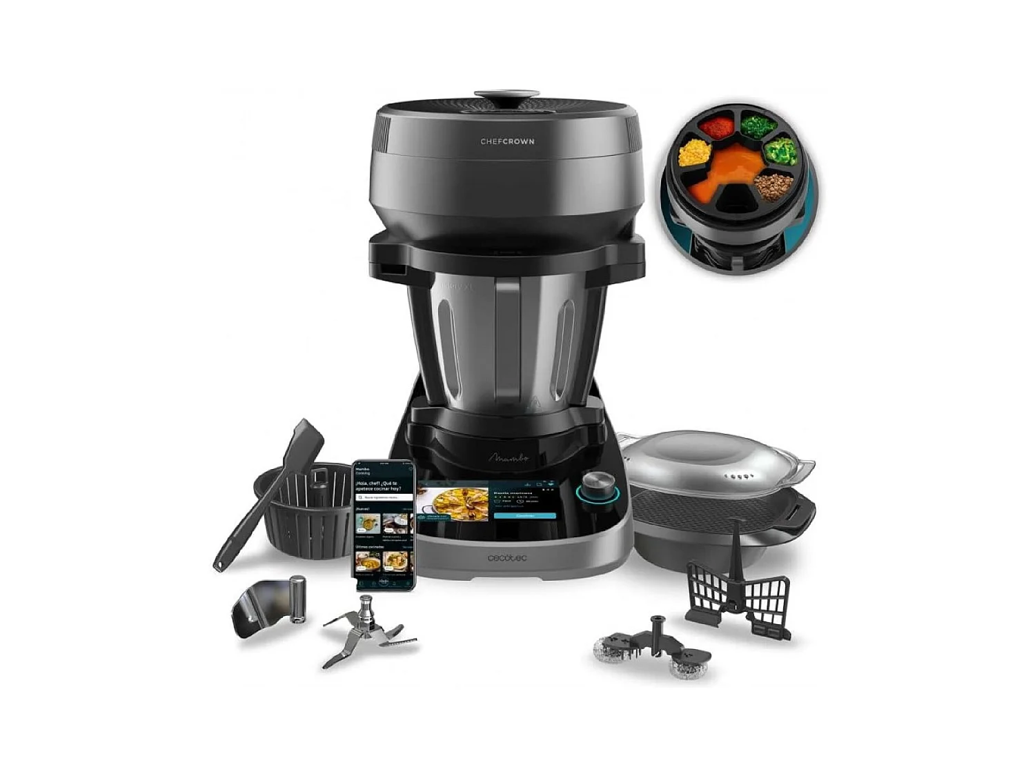 Robot da cucina multifunzione Mambo CooKing Victory Cecotec