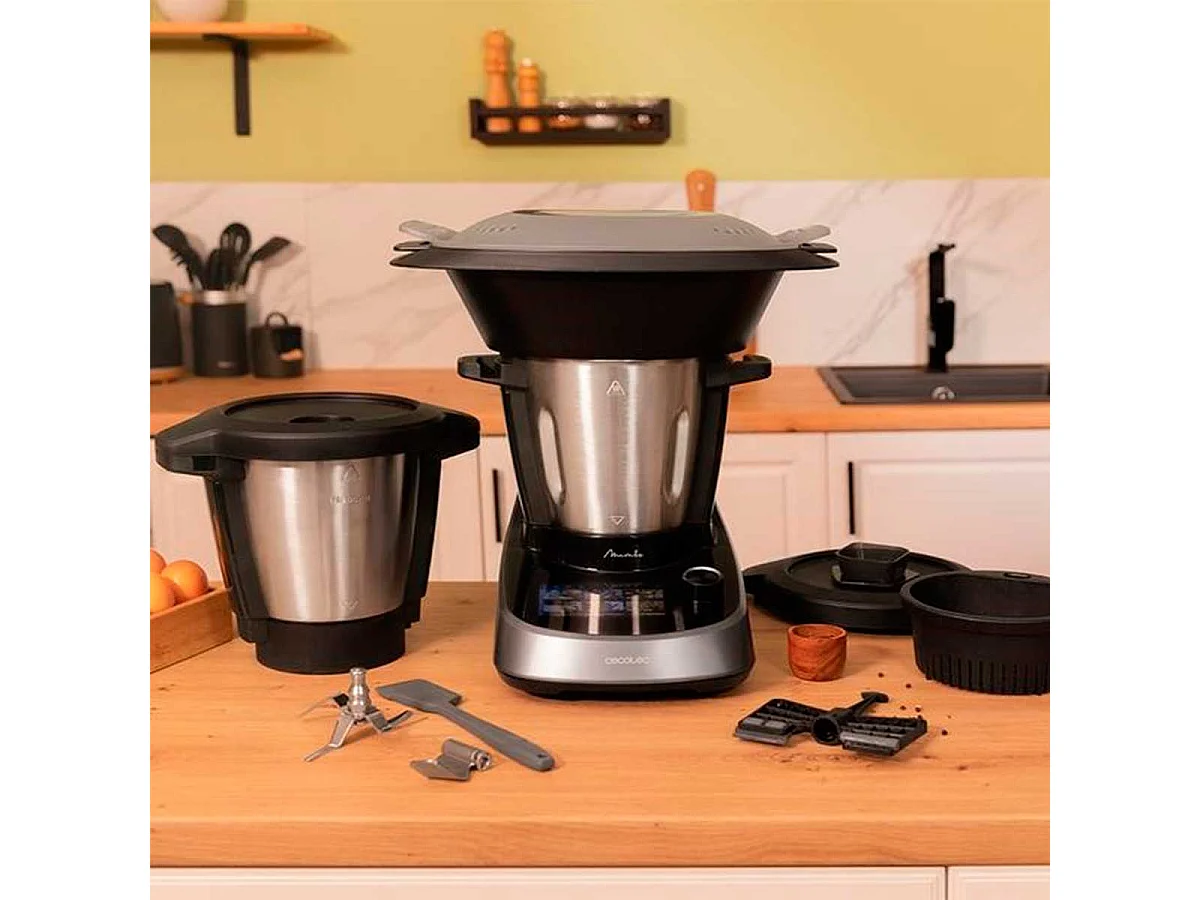 Cecotec Mambo Touch con Jarra Habana 1600 W 3,3 L Noir, Acier inoxydable