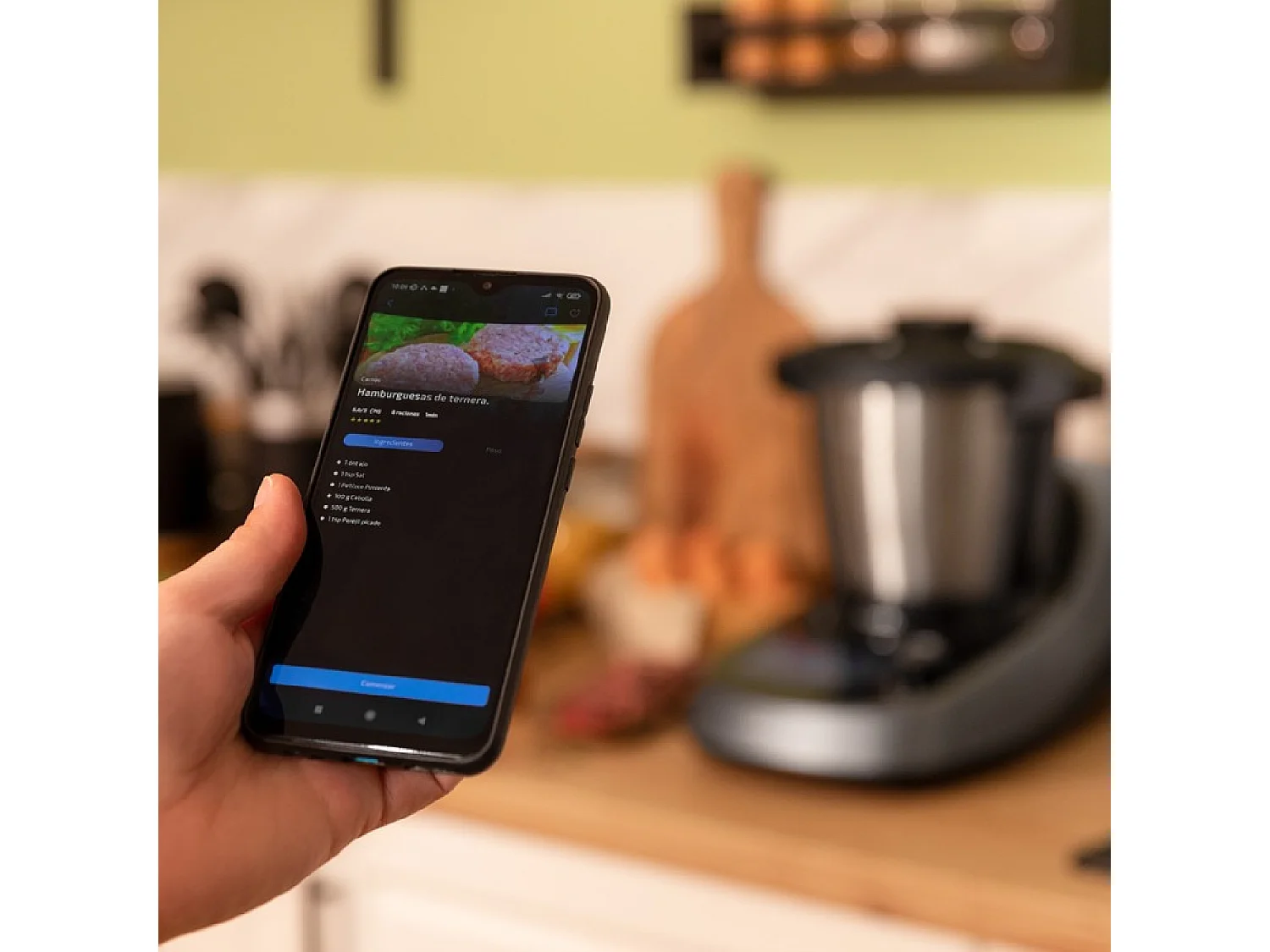 Robot de cocina Cecotec Mambo Touch Wifi + App + accesorios inox