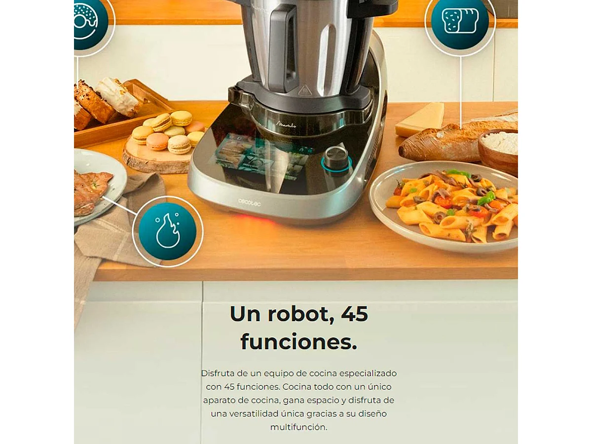 Robot da cucina multifunzione Mambo CooKing Total Gourmet Cecotec