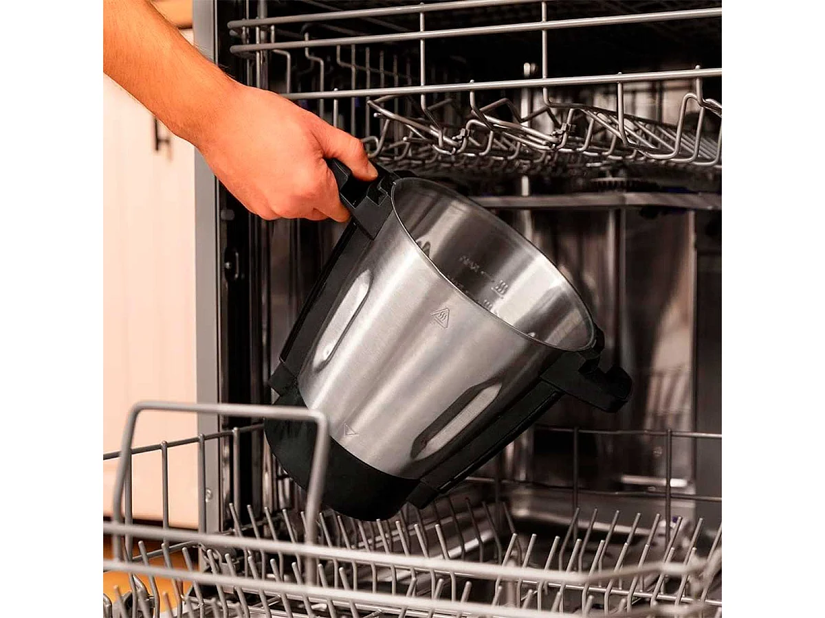 Robot de cocina Cecotec Mambo 11090 1600W 3,3L 37 funciones control WiFi inox