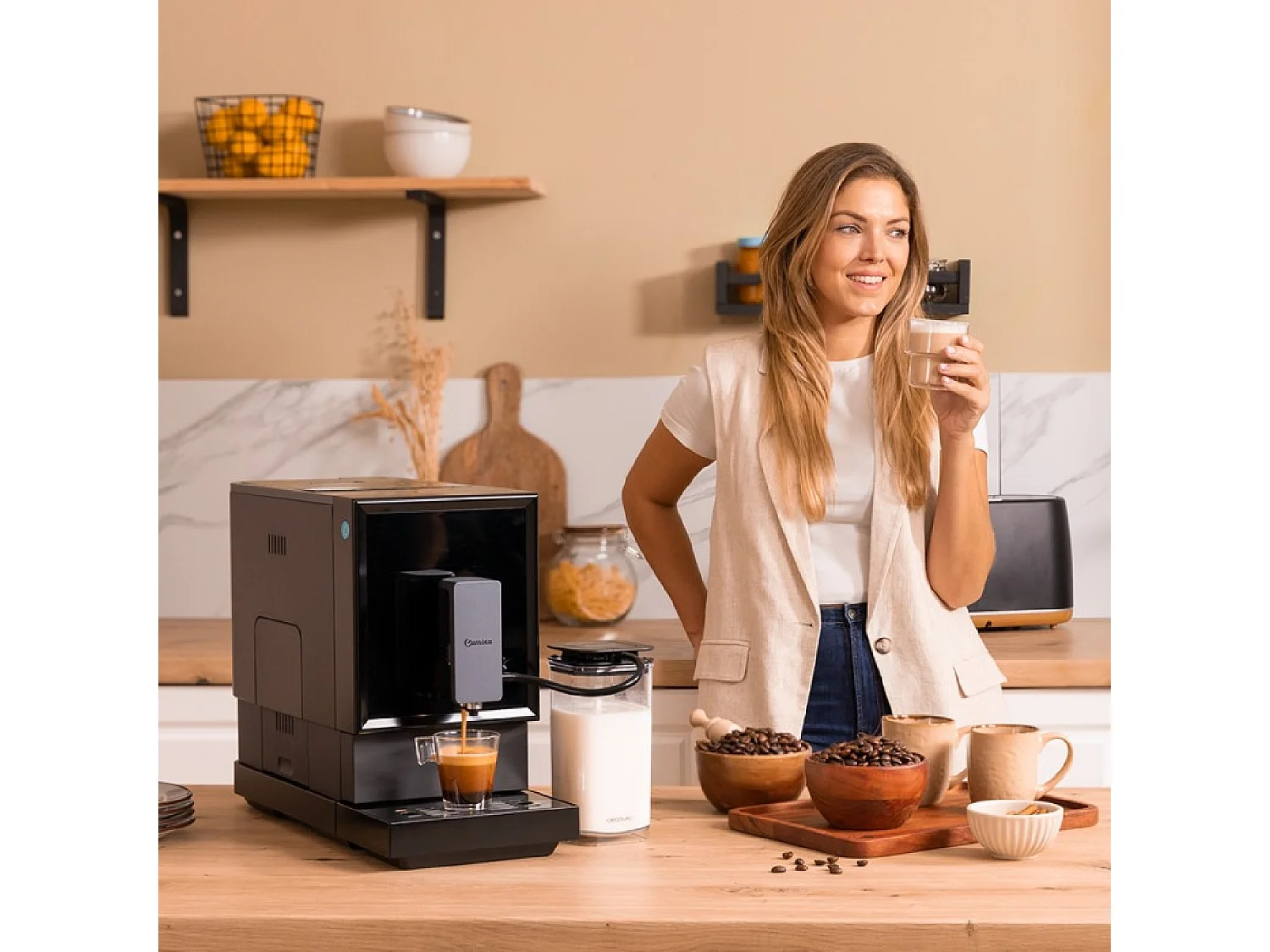 Macchina da caffè Superautomatica Power Matic-ccino Cremma Cecotec