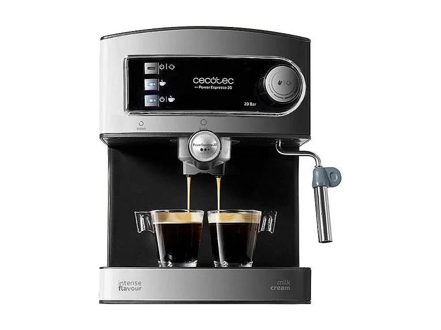 Café Express Arm Cecotec Power Espresso 20 1,5 L 850W Noir Acier inoxydable