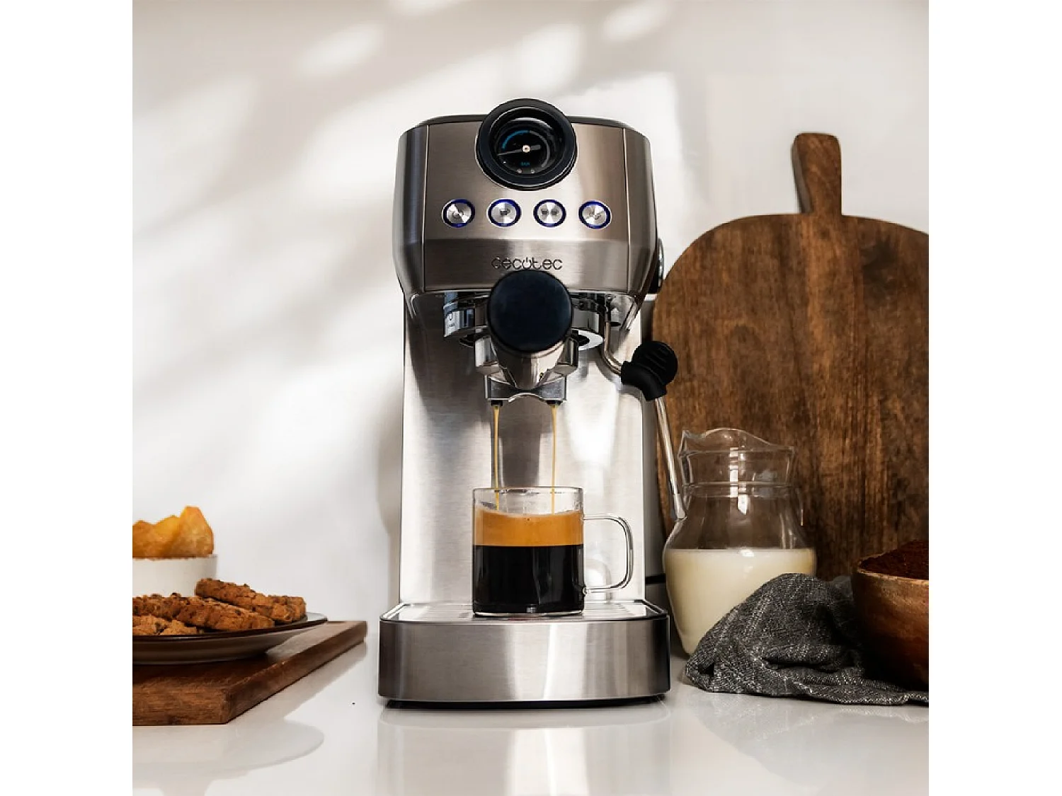 Macchina per Espresso Power Espresso 20 Steel Pro Cecotec