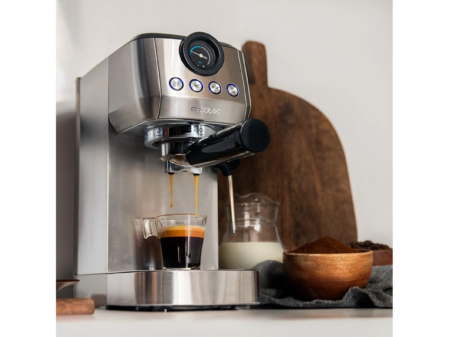Macchina per Espresso Power Espresso 20 Steel Pro Cecotec