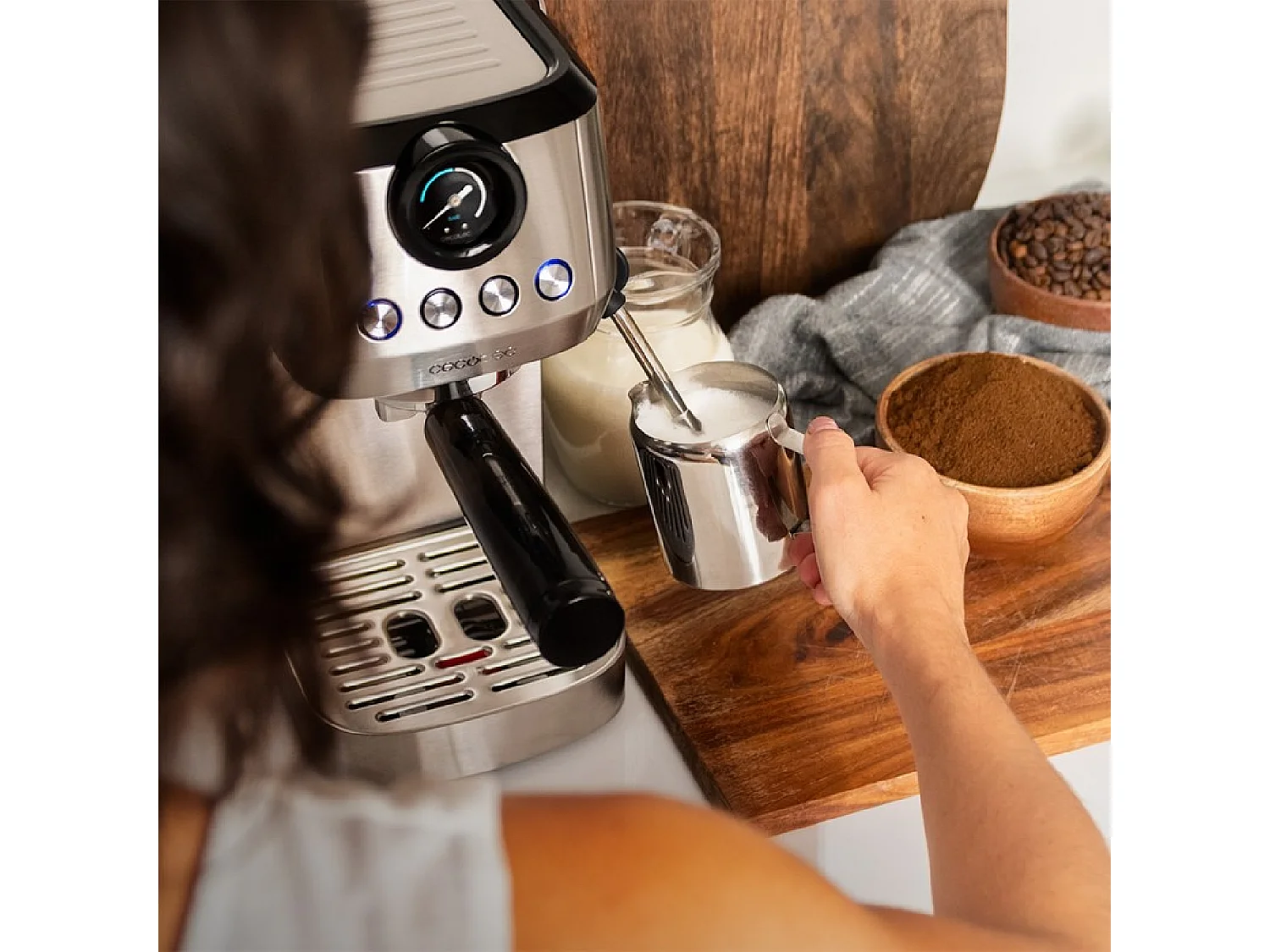 Macchina per Espresso Power Espresso 20 Steel Pro Cecotec