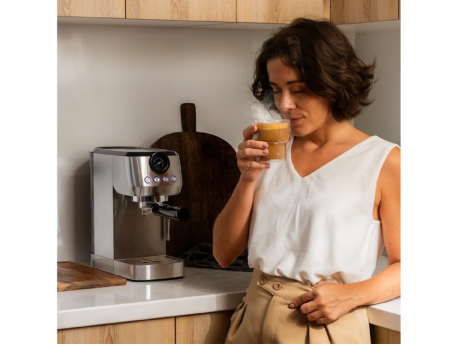 Macchina per Espresso Power Espresso 20 Steel Pro Cecotec