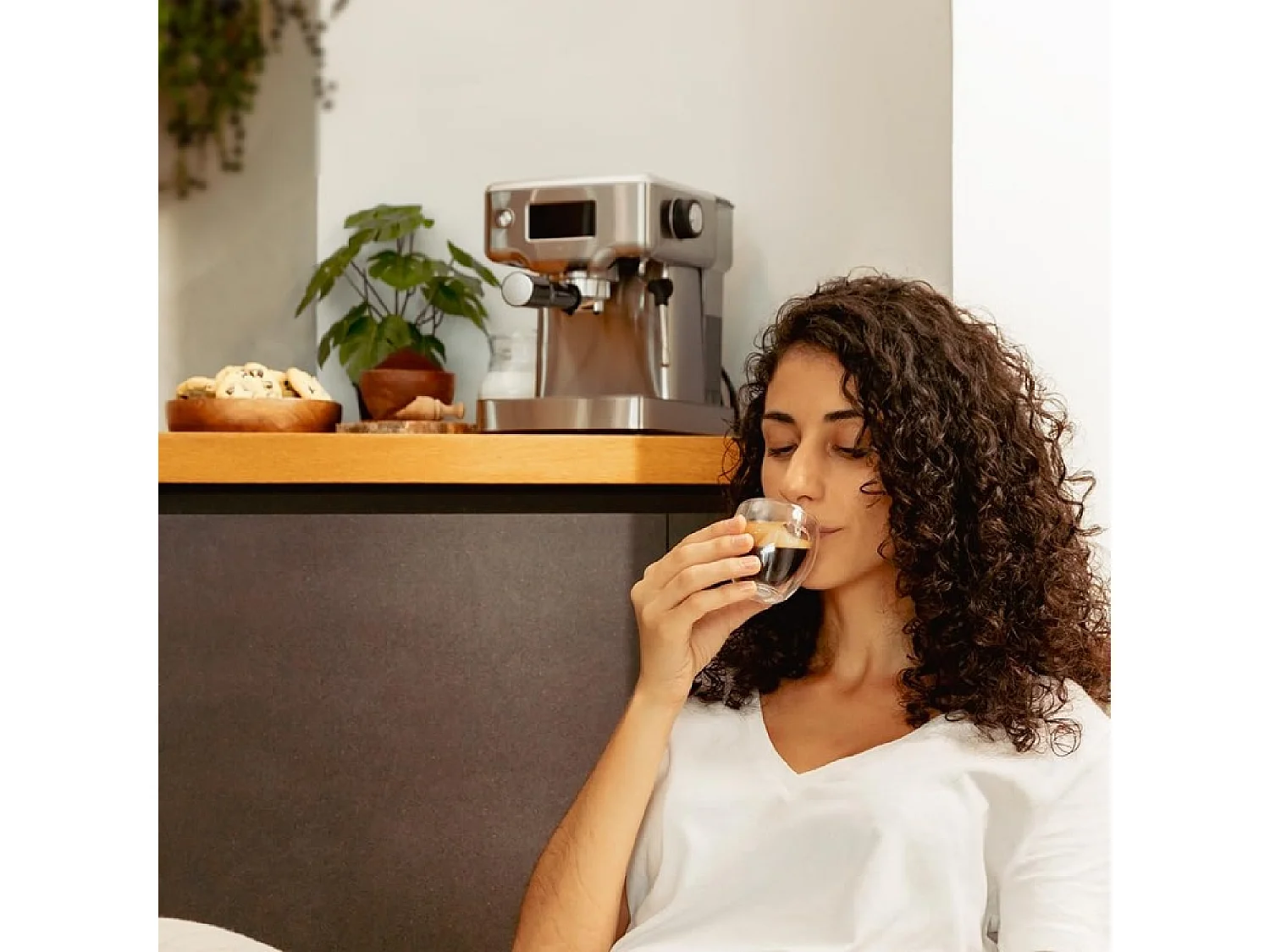 Cafetera Cecotec Power Espresso 20 Barista Compact 1465W 1,8L 20 bares inox