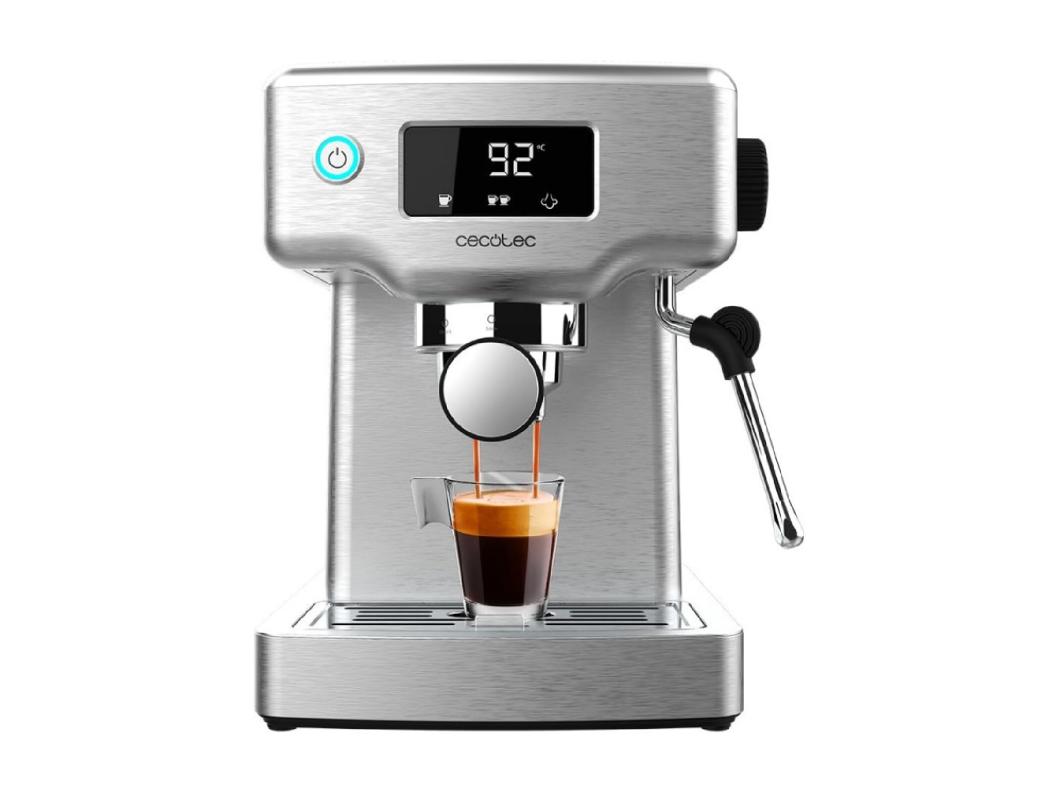 Cafetera Cecotec Power Espresso 20 Barista Compact 1465W 1,8L 20 bares inox