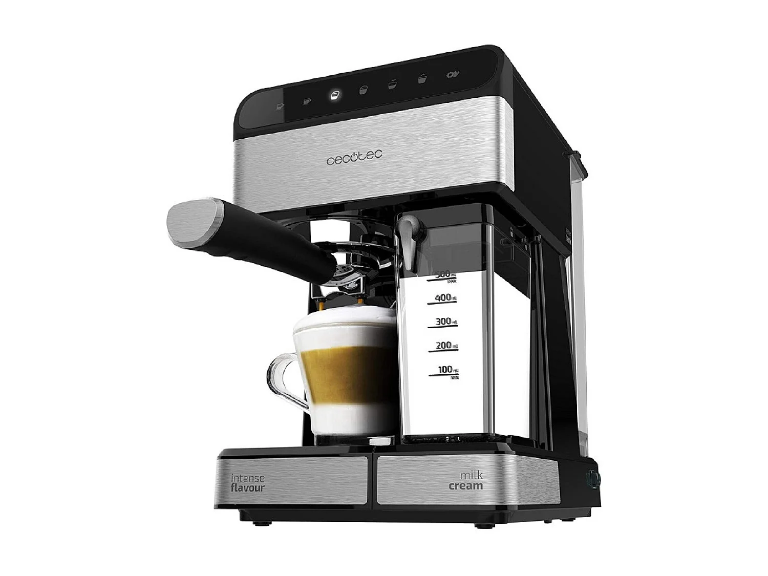 Macchina del caffè Semiautomatica Power Instant-ccino 20 Touch serie nera Cecotec