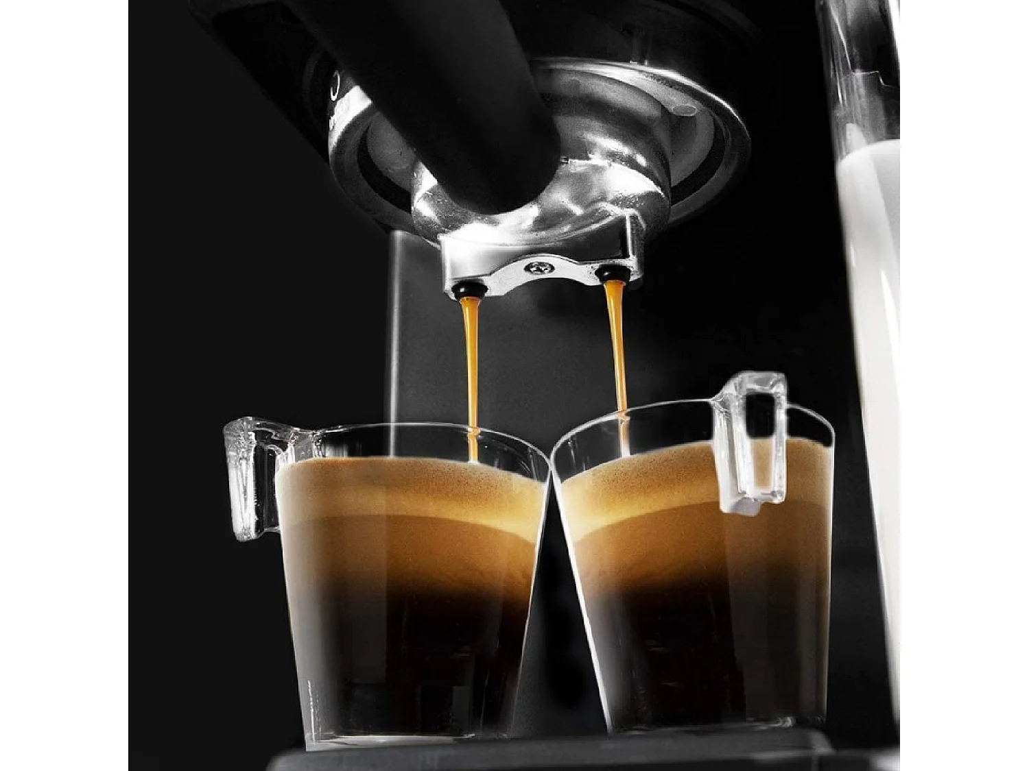 Cafetera semiautomática Cecotec Power Instant-ccino 20 Touch Nera 1350W 20 bares negro/inox