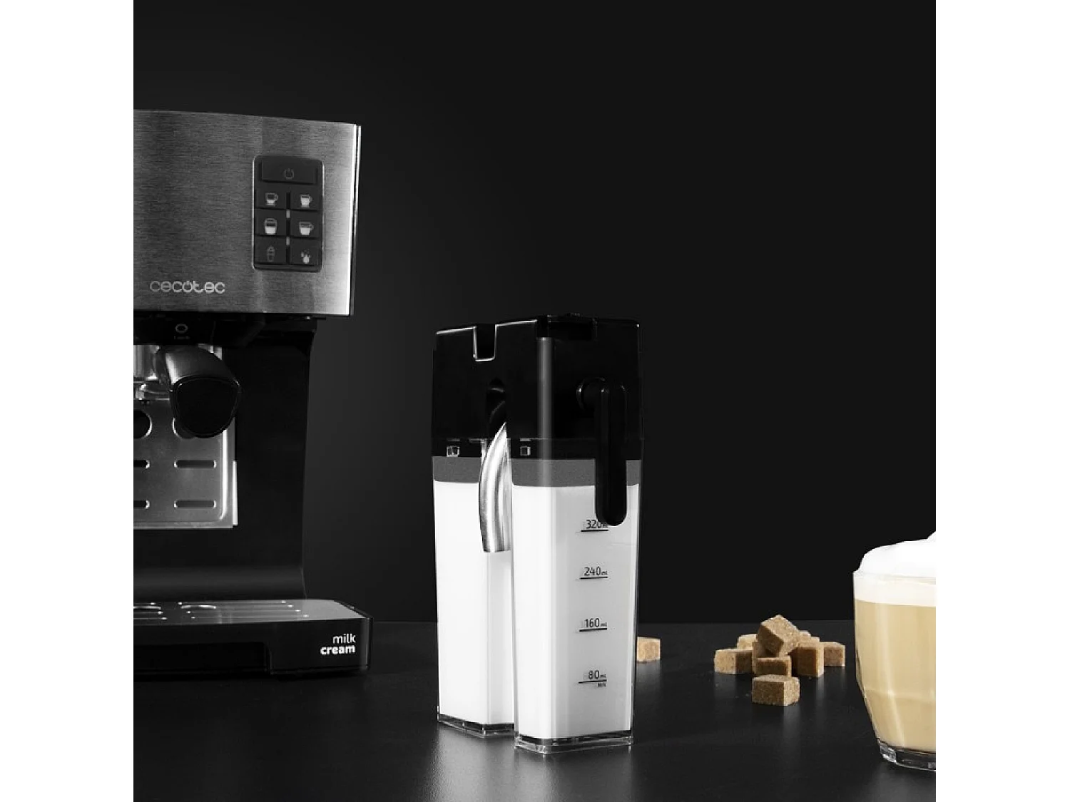 Macchina del caffè Semiautomatica Power Instant-ccino 20 Cecotec