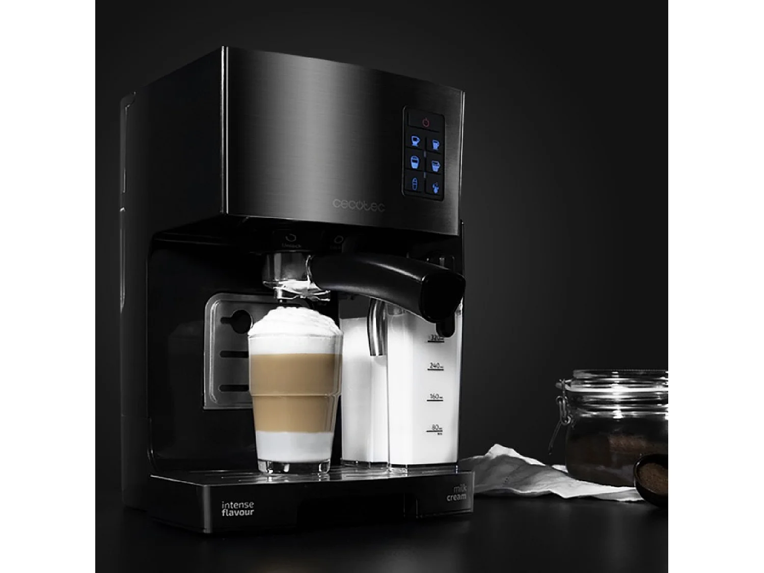 Macchina del caffè Semiautomatica Power Instant-ccino 20 Cecotec